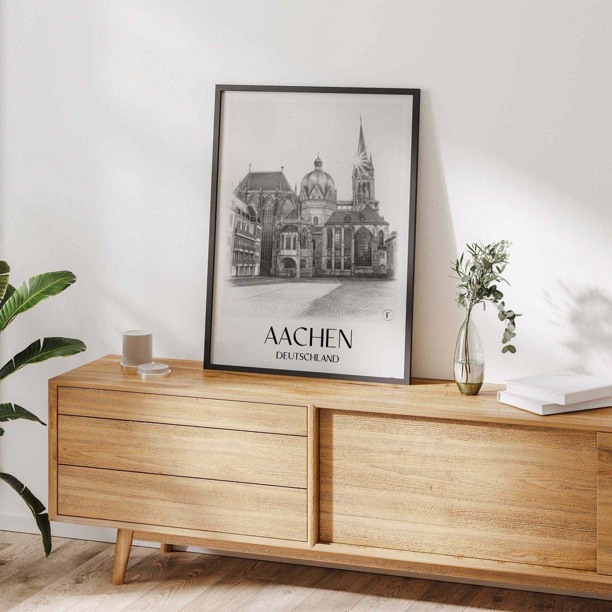 aachen-deutschland-poster-bleistift-zeichnung-drawing