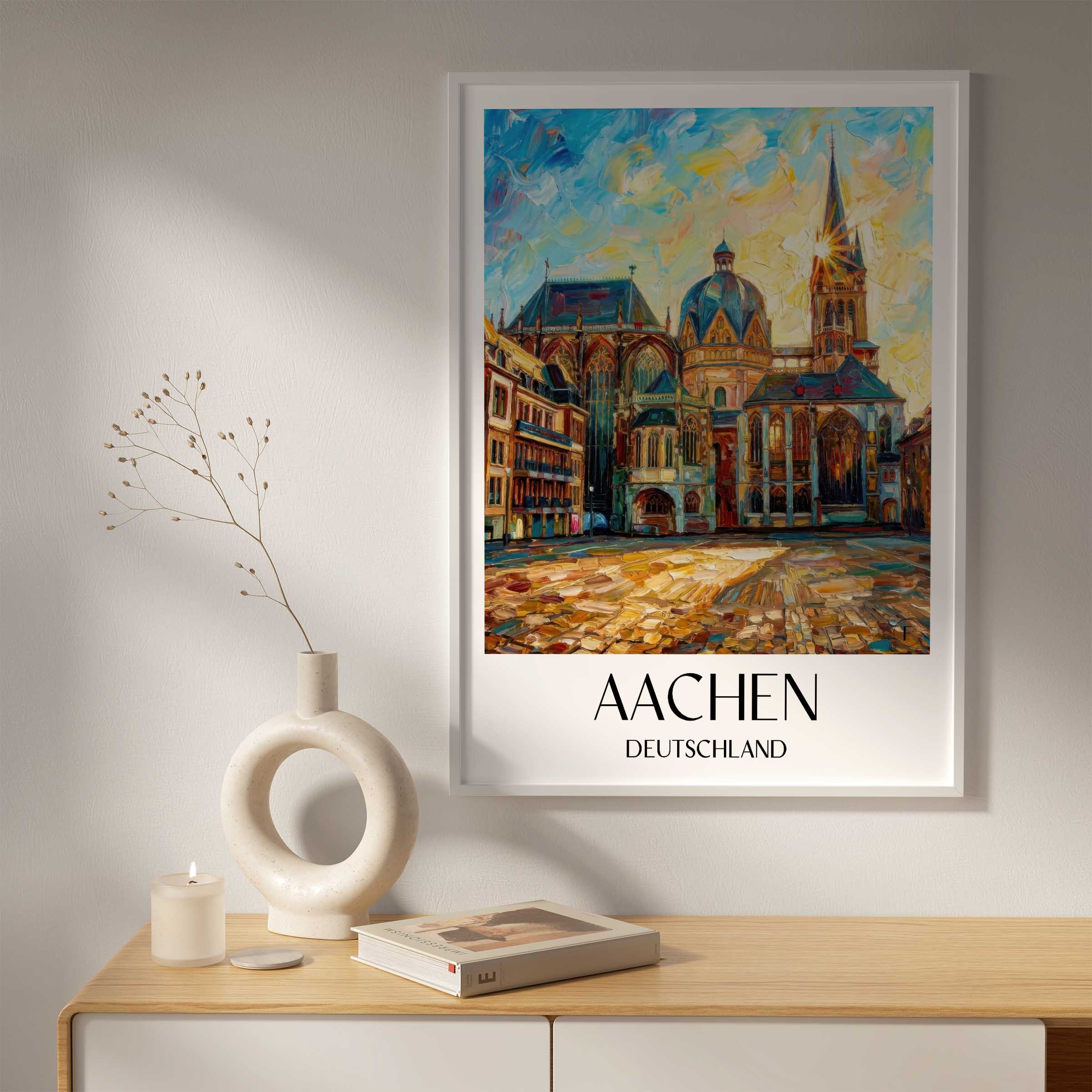 aachen-deutschland-poster-oil-painting-oelgemaelde