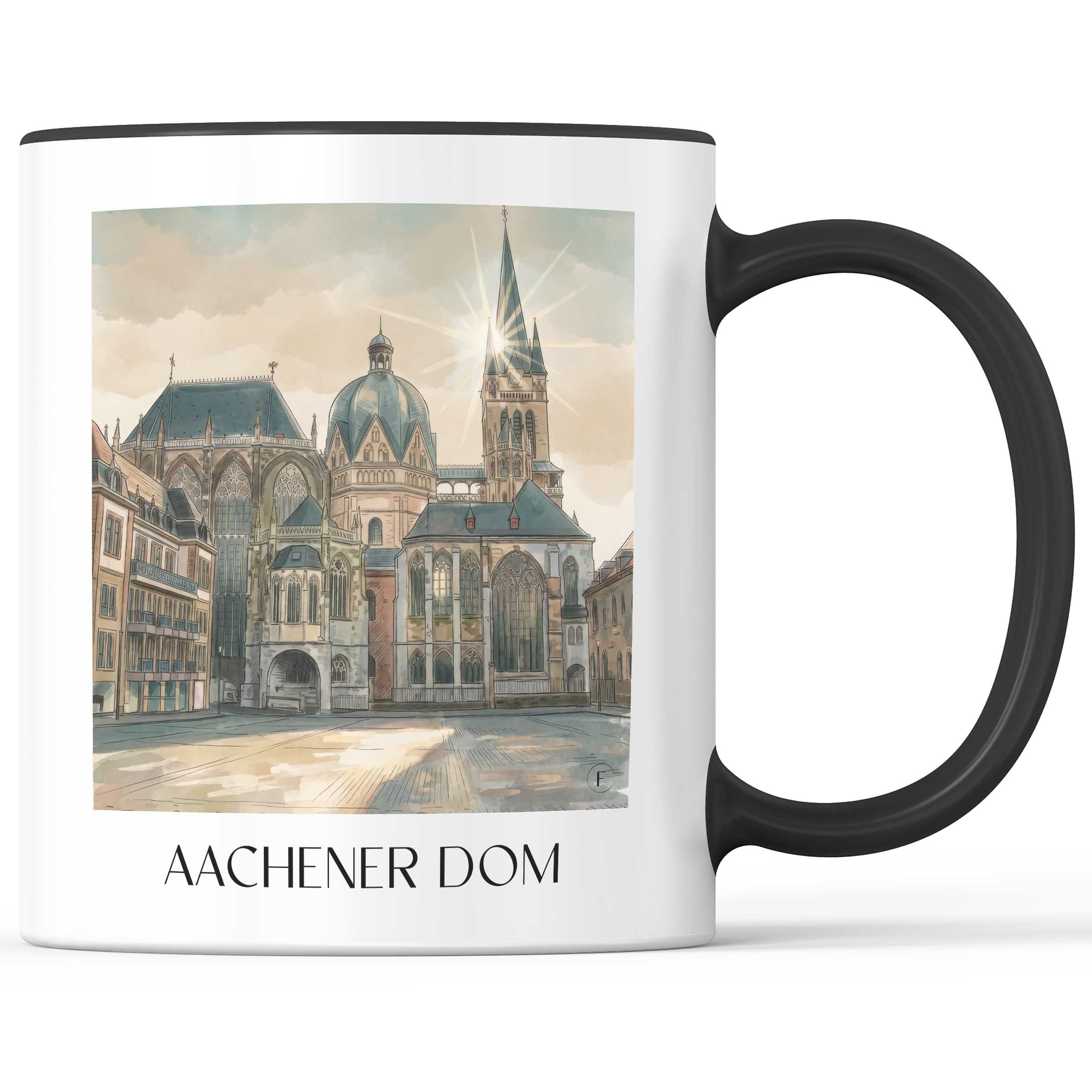 aachener-dom-rheinland-deutschland-kaffeebecher-aquarell