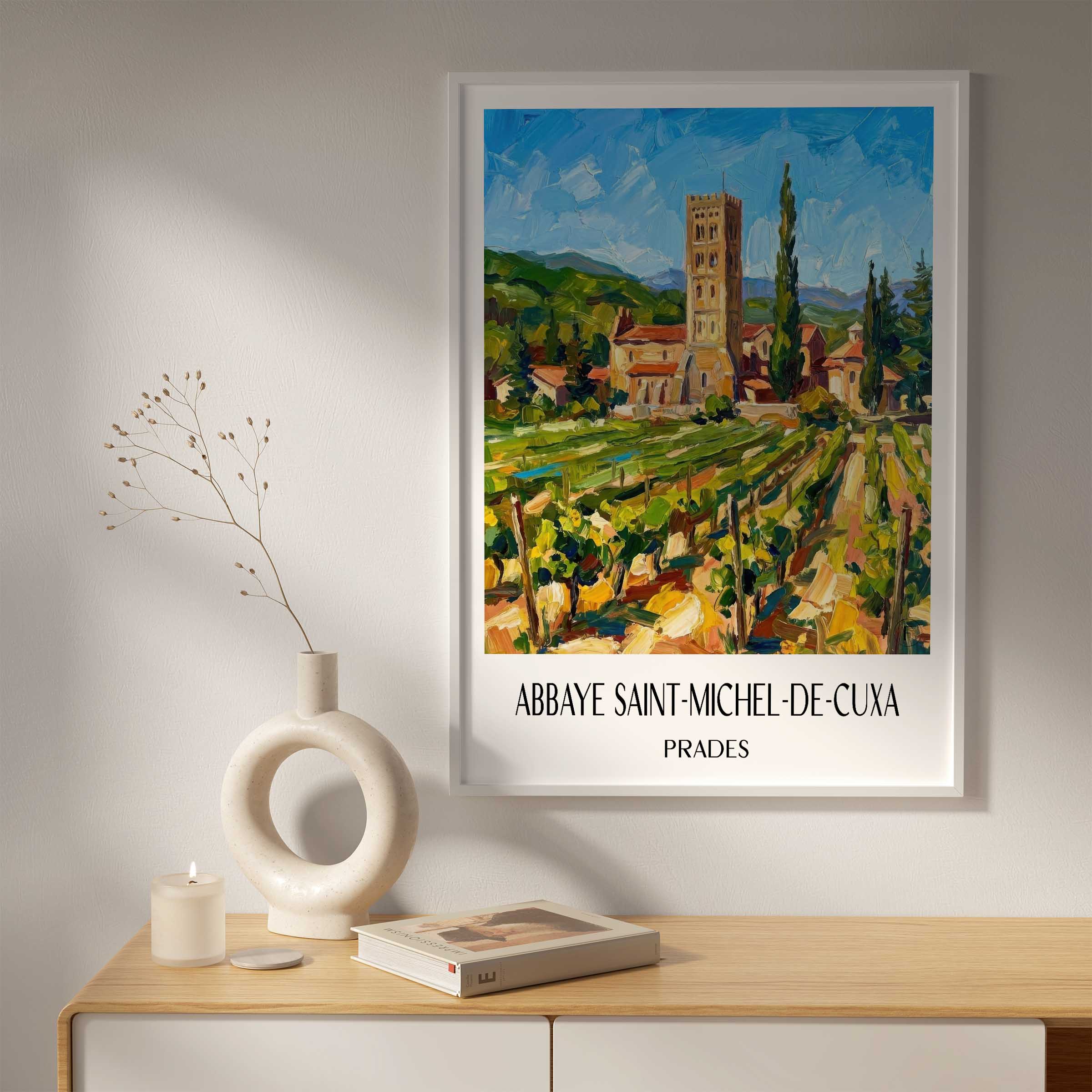 abbaye-saint-michel-de-cuxa-prades-frankreich-poster-oil-painting-oelgemaelde