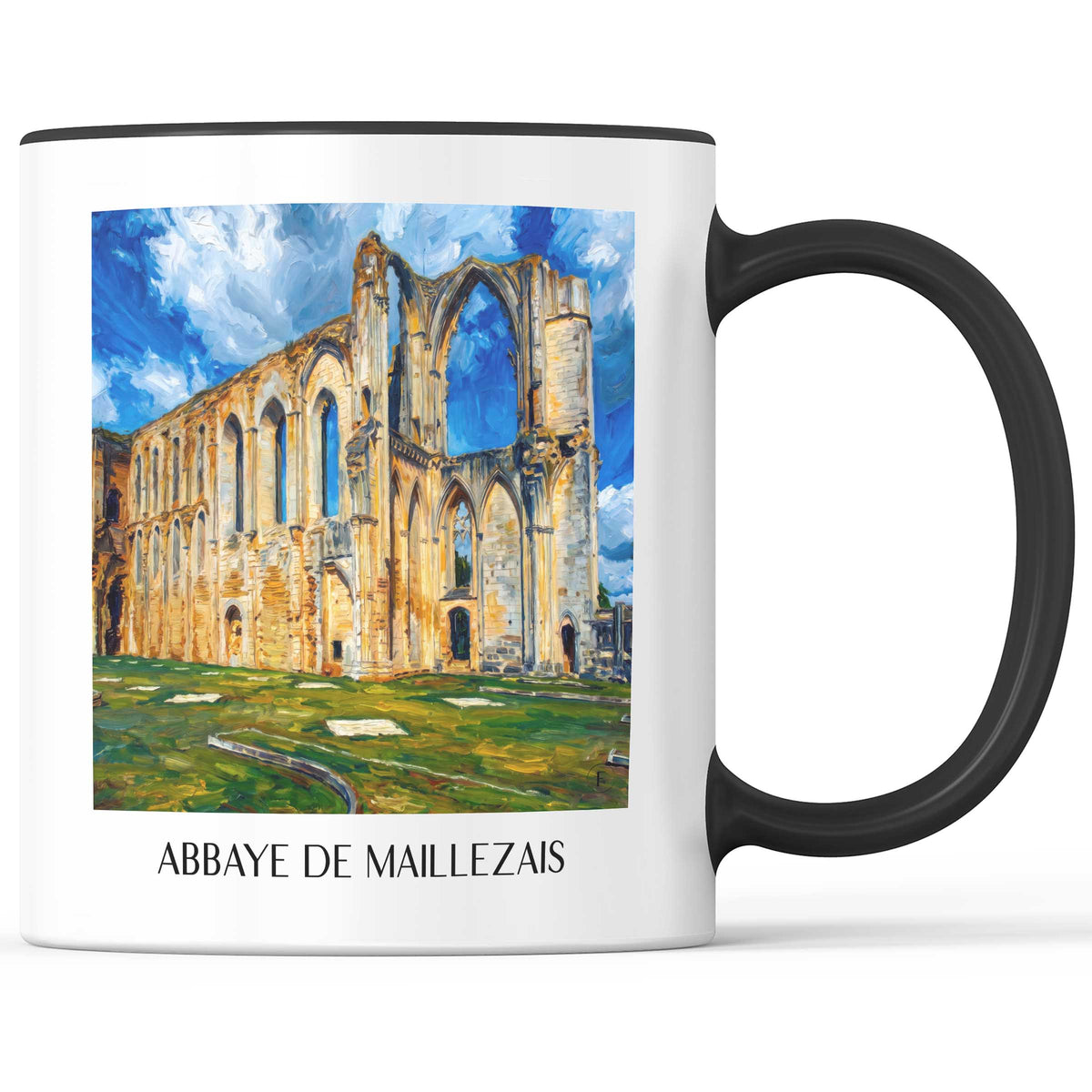 abbaye-de-maillezais-marais-poitevin-frankreich-kaffeebecher-oil-painting-oelgemaelde