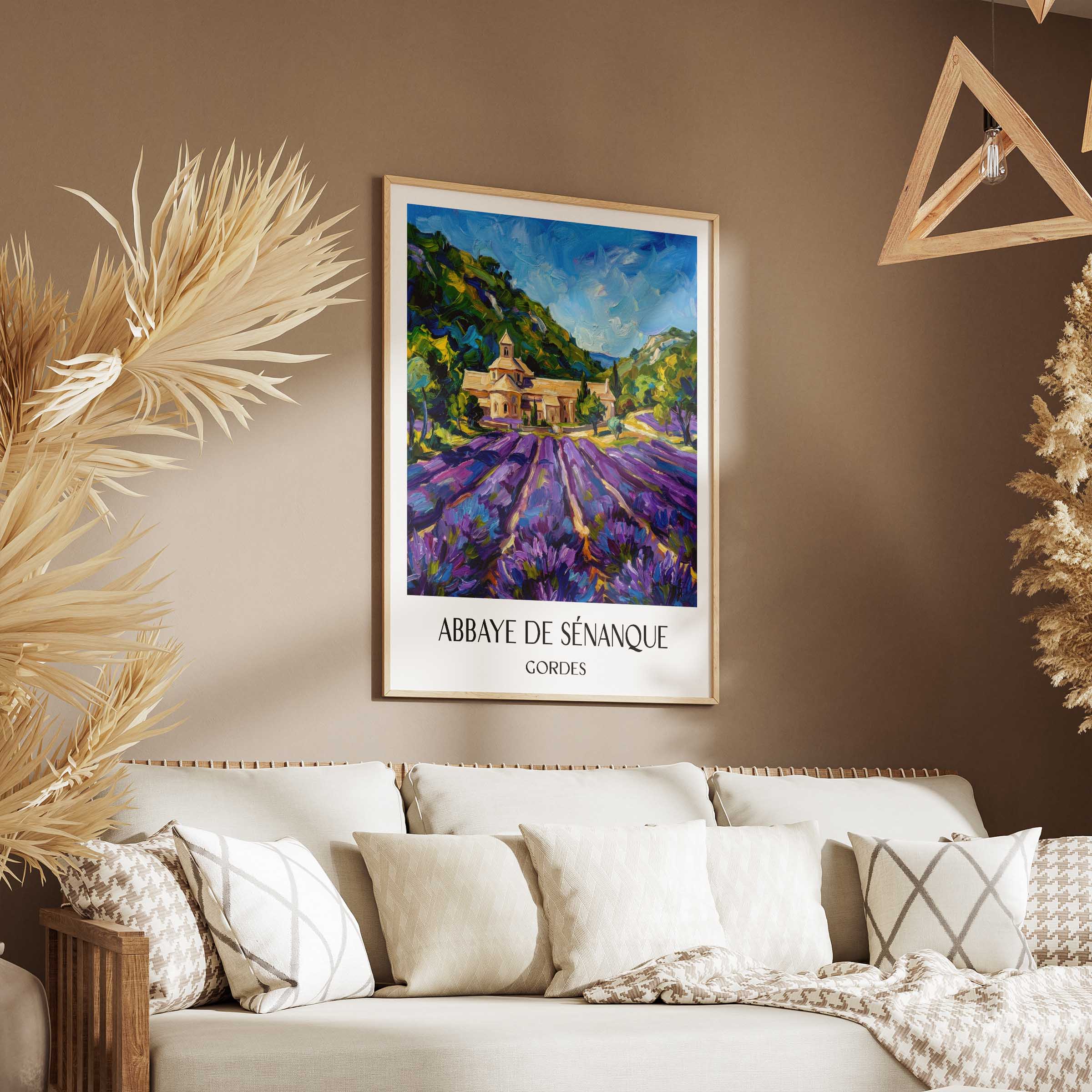 abbaye-de-sénanque-gordes-frankreich-poster-oil-painting-oelgemaelde