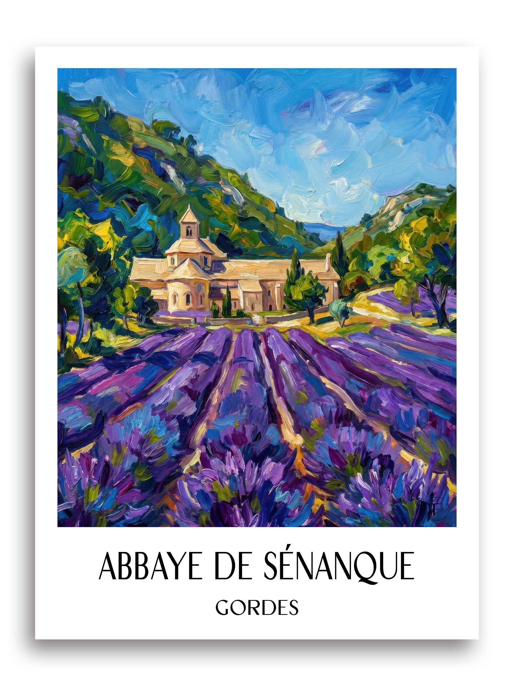 abbaye-de-sénanque-gordes-frankreich-poster-oil-painting-oelgemaelde