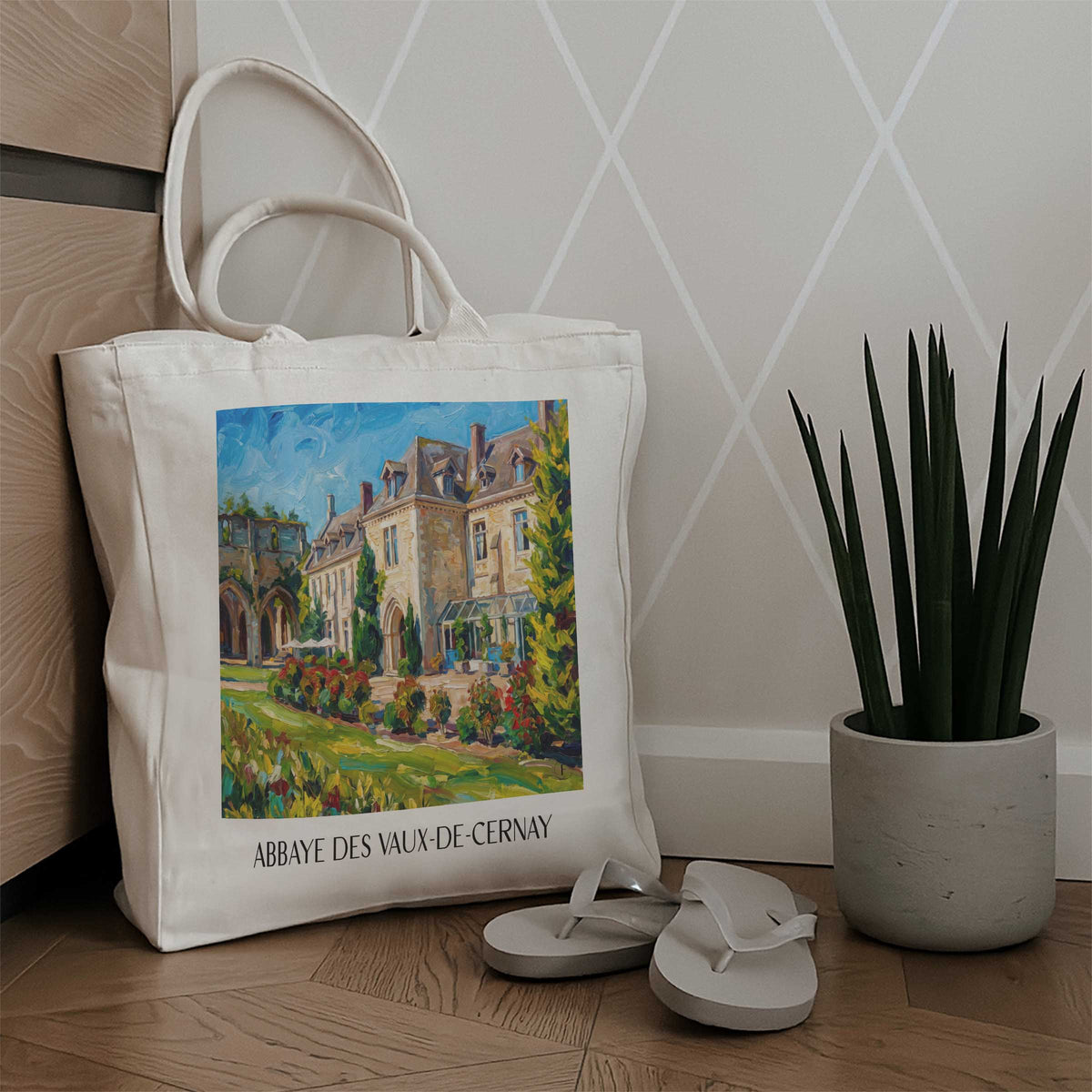 abbaye-des-vaux-de-cernay-cernay-la-ville-frankreich-einkaufstasche-oil-painting-oelgemaelde