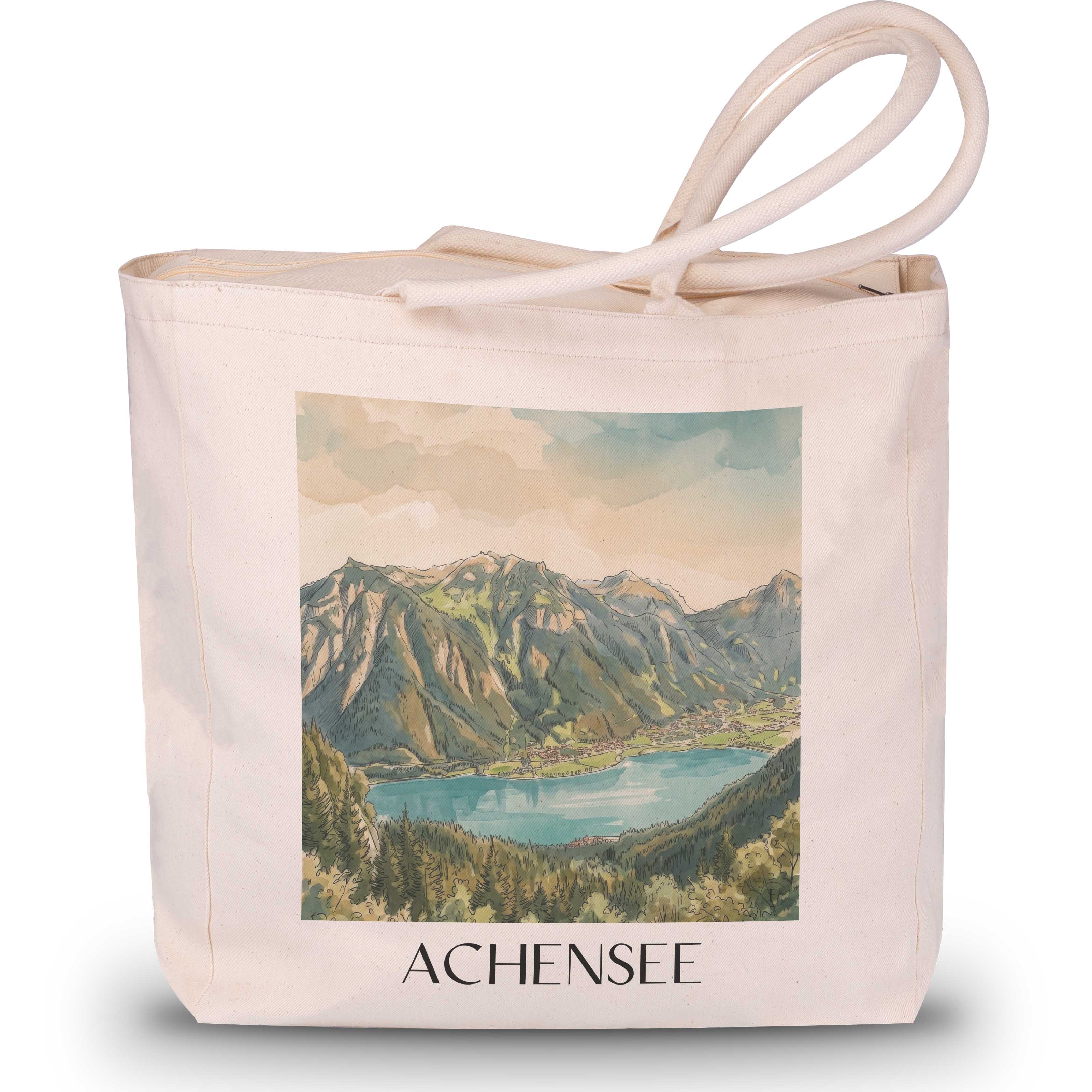 achensee--tirol-österreich-einkaufstasche-aquarell