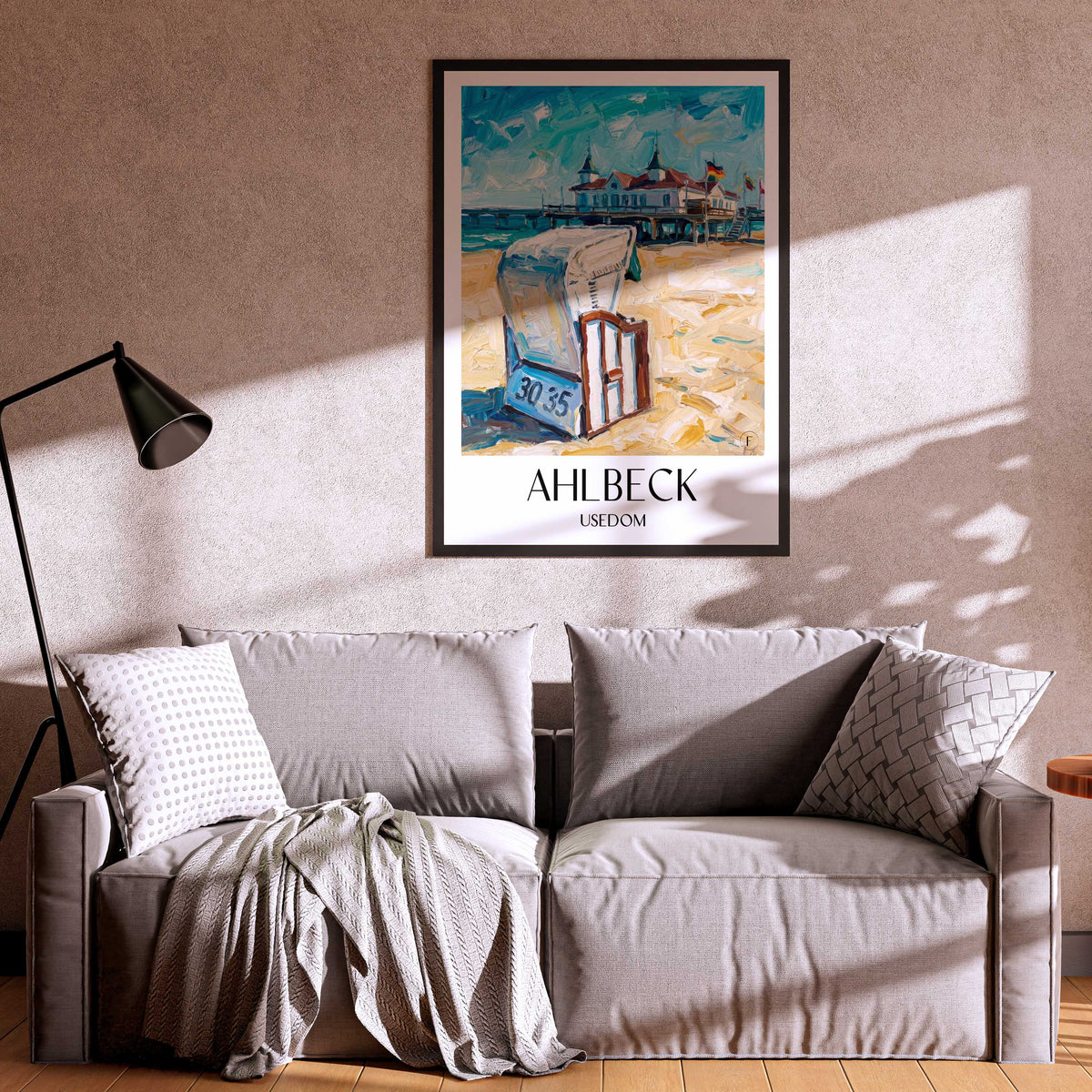 ahlbeck-usedom-deutschland-poster-oil-painting-oelgemaelde
