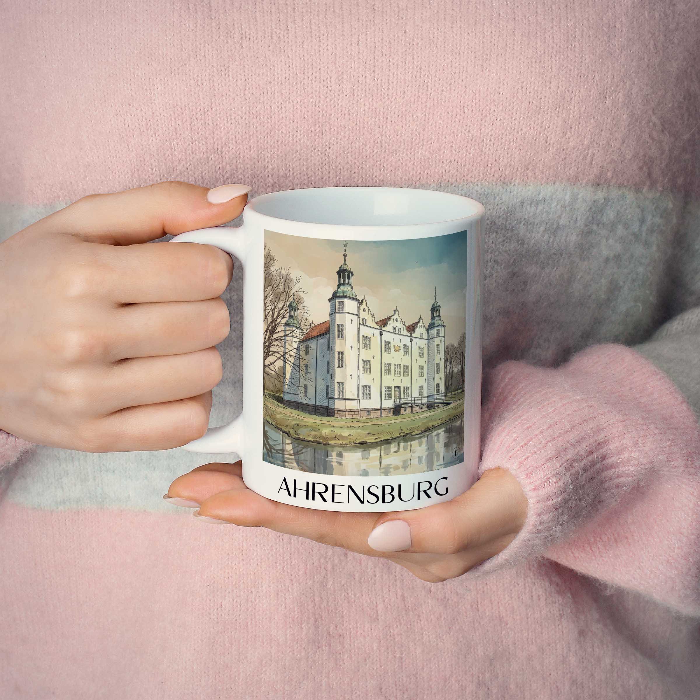 ahrensburg-schleswig-holstein-deutschland-kaffeebecher-aquarell