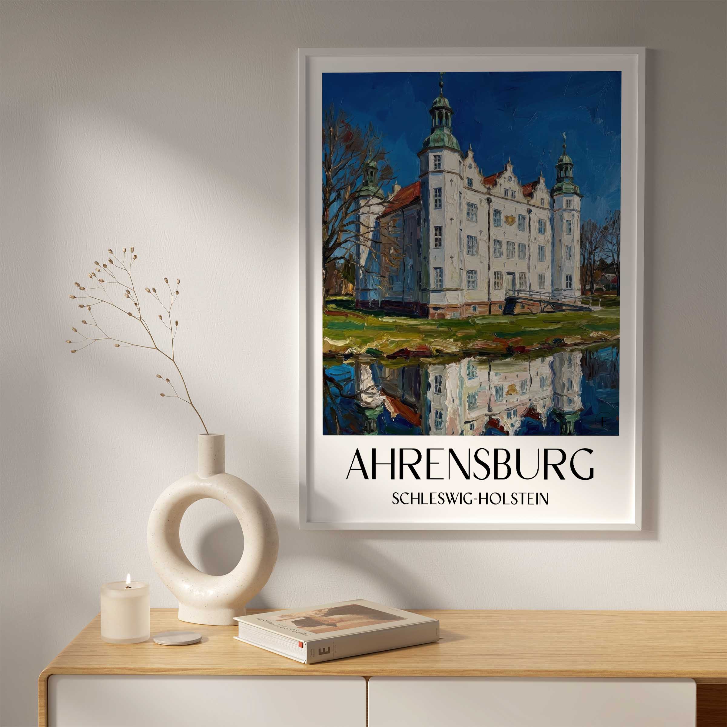 ahrensburg-schleswig-holstein-deutschland-poster-oil-painting-oelgemaelde