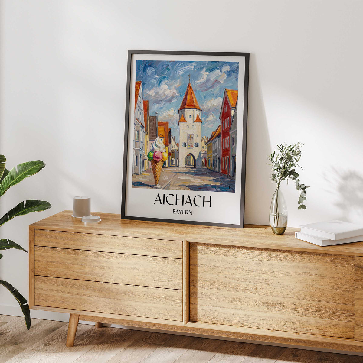 aichach-bayern-deutschland-poster-oil-painting-oelgemaelde