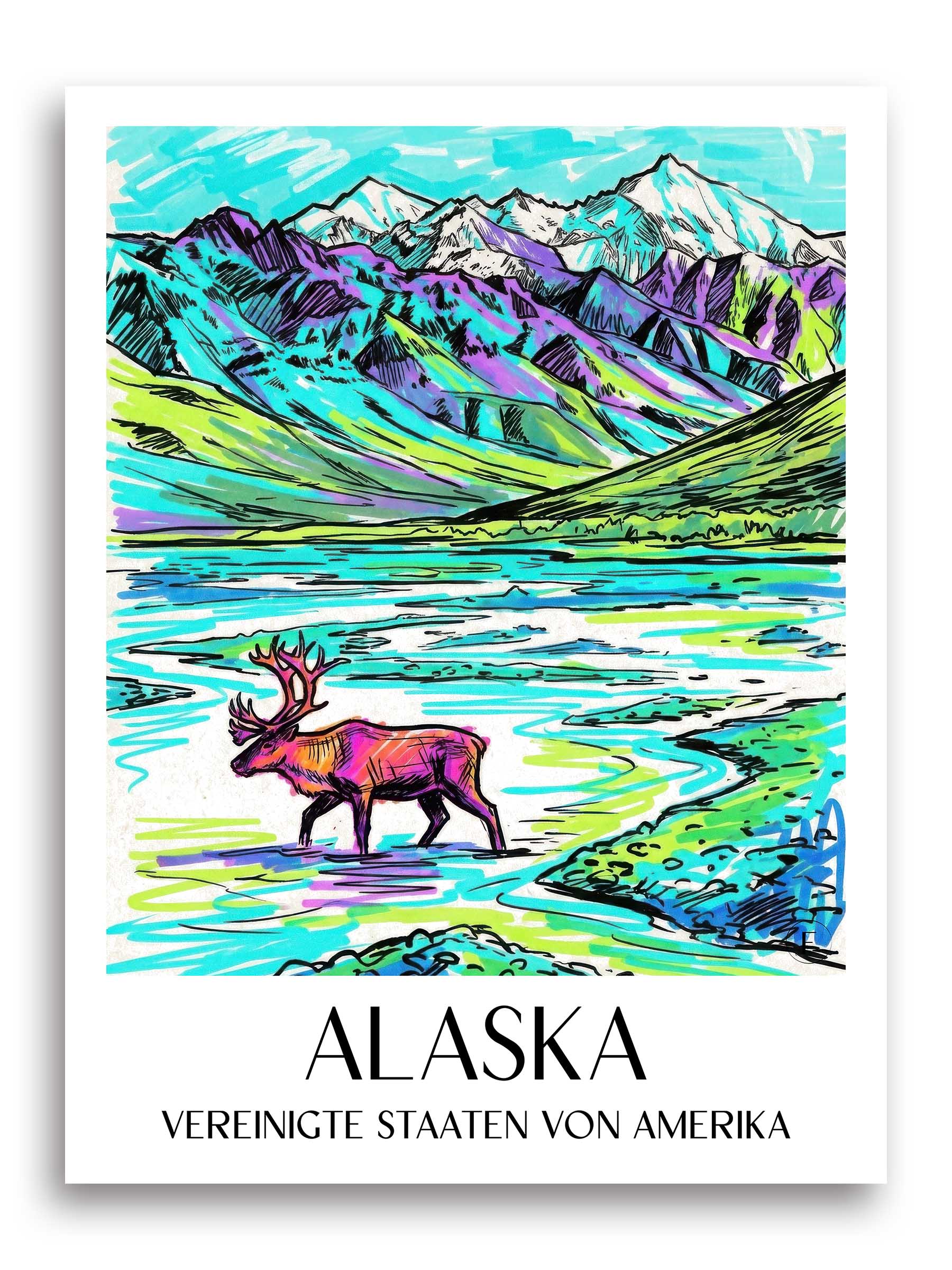 alaska-vereinigte-staaten-von-amerika-poster-graffiti