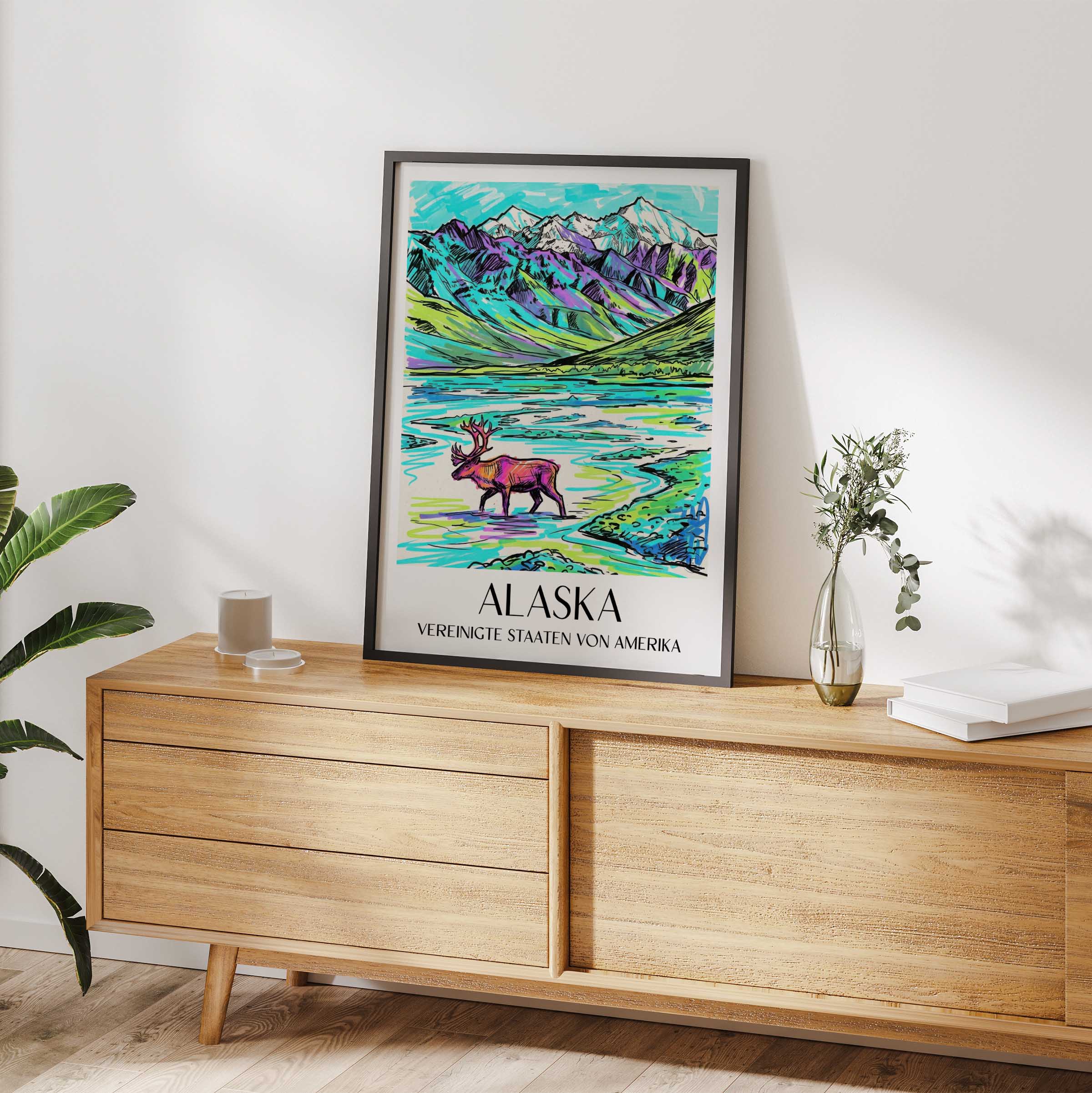 alaska-vereinigte-staaten-von-amerika-poster-graffiti
