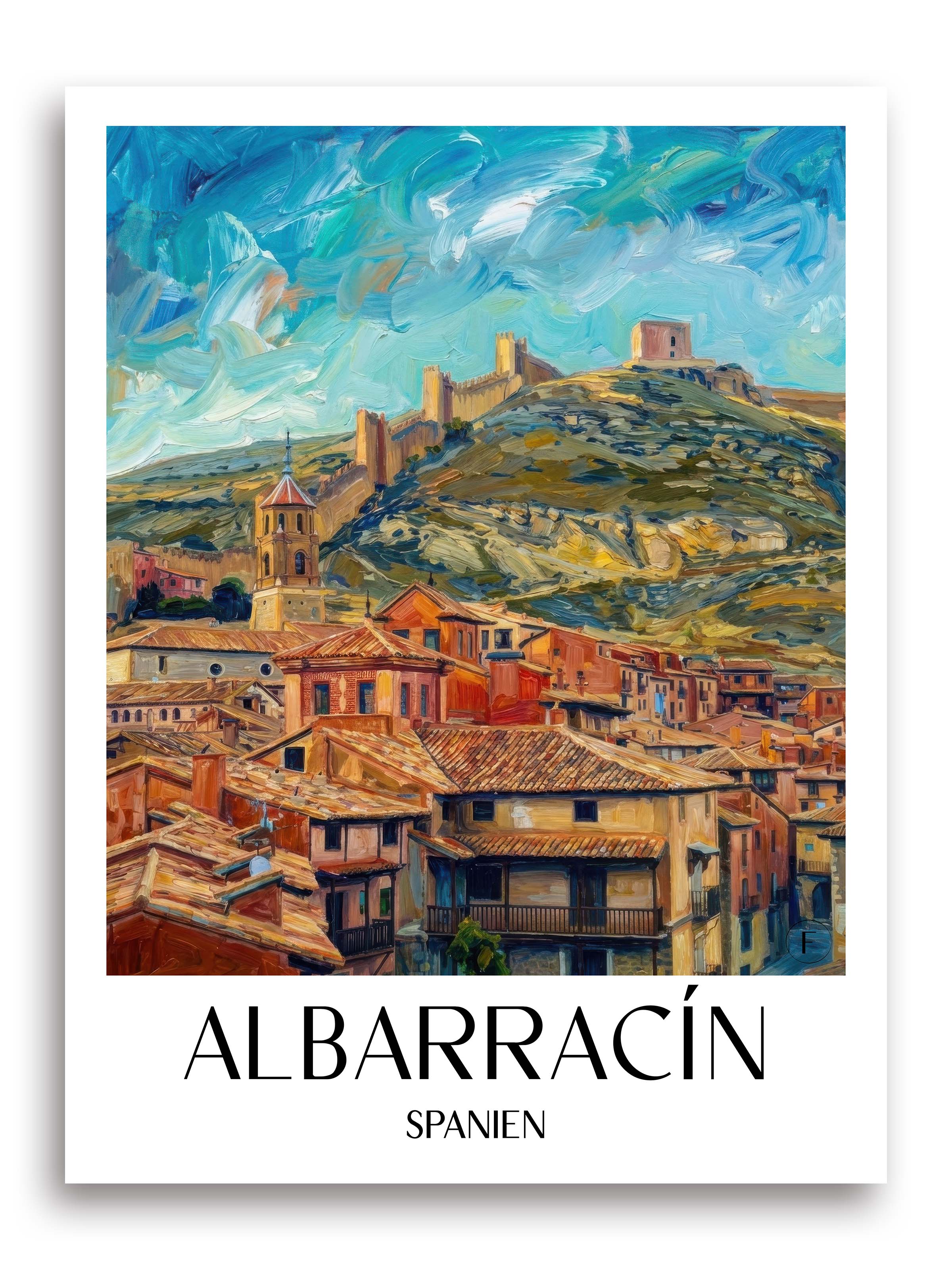 albarracín-spanien-spanien-poster-oil-painting-oelgemaelde