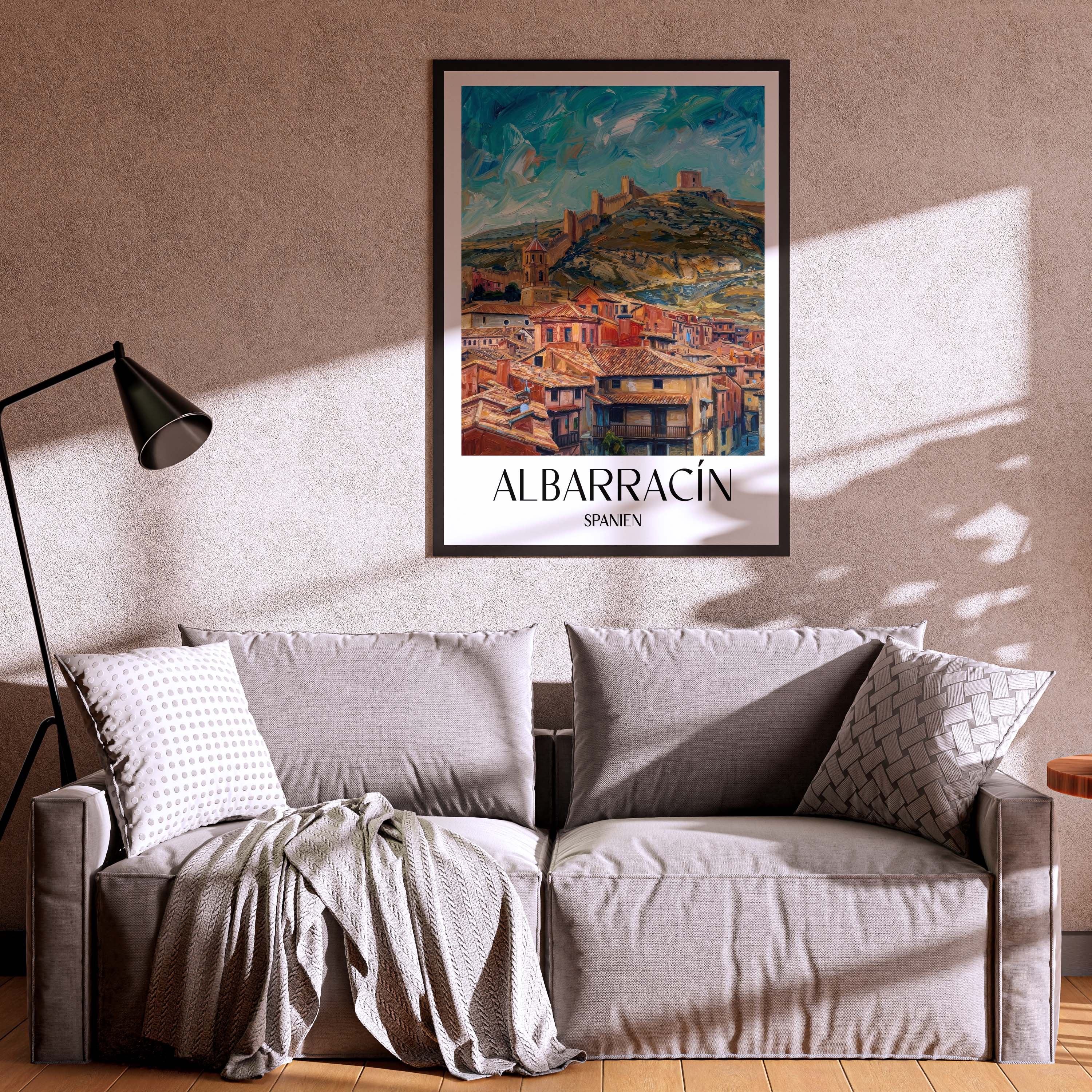 albarracín-spanien-spanien-poster-oil-painting-oelgemaelde