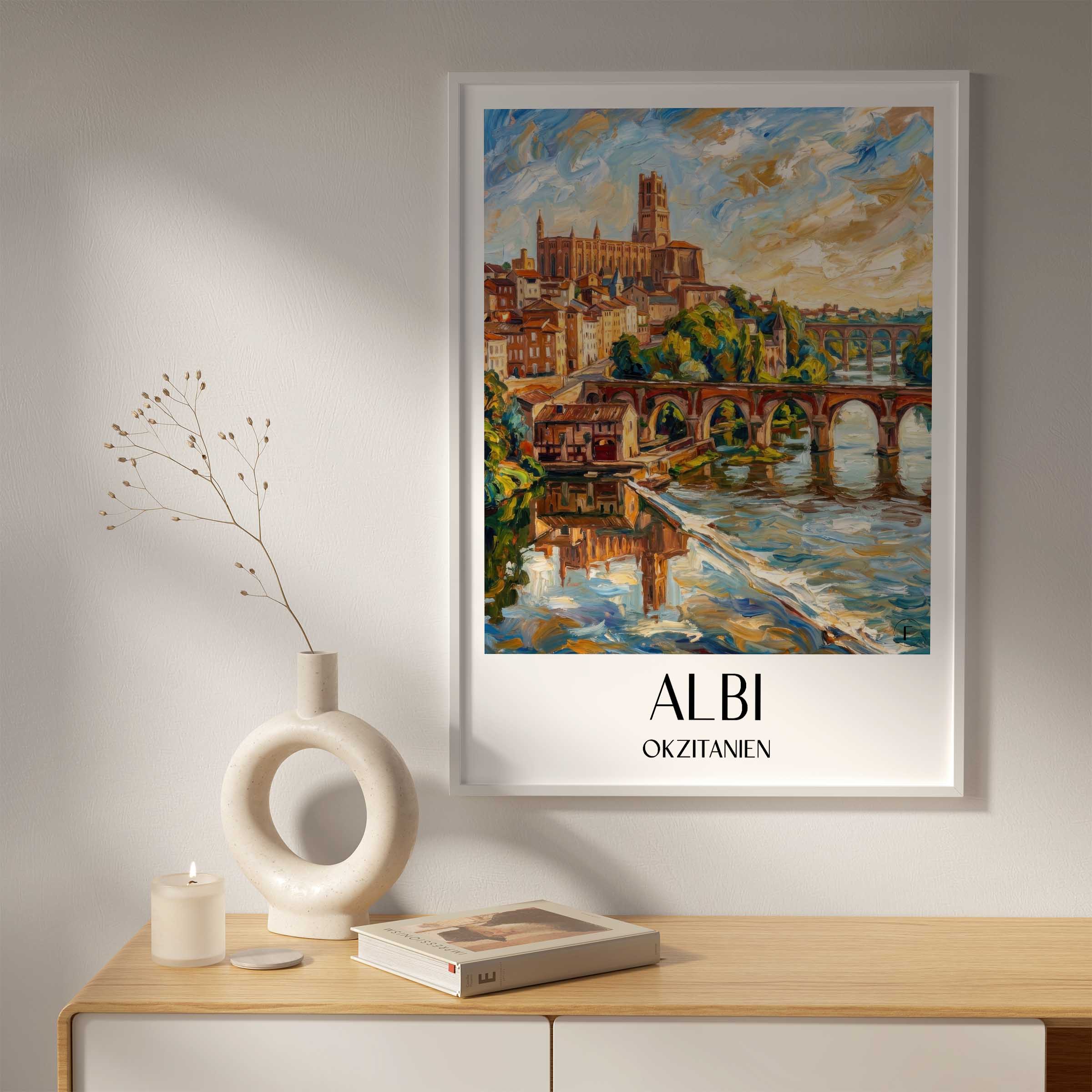 albi-okzitanien-frankreich-poster-oil-painting-oelgemaelde