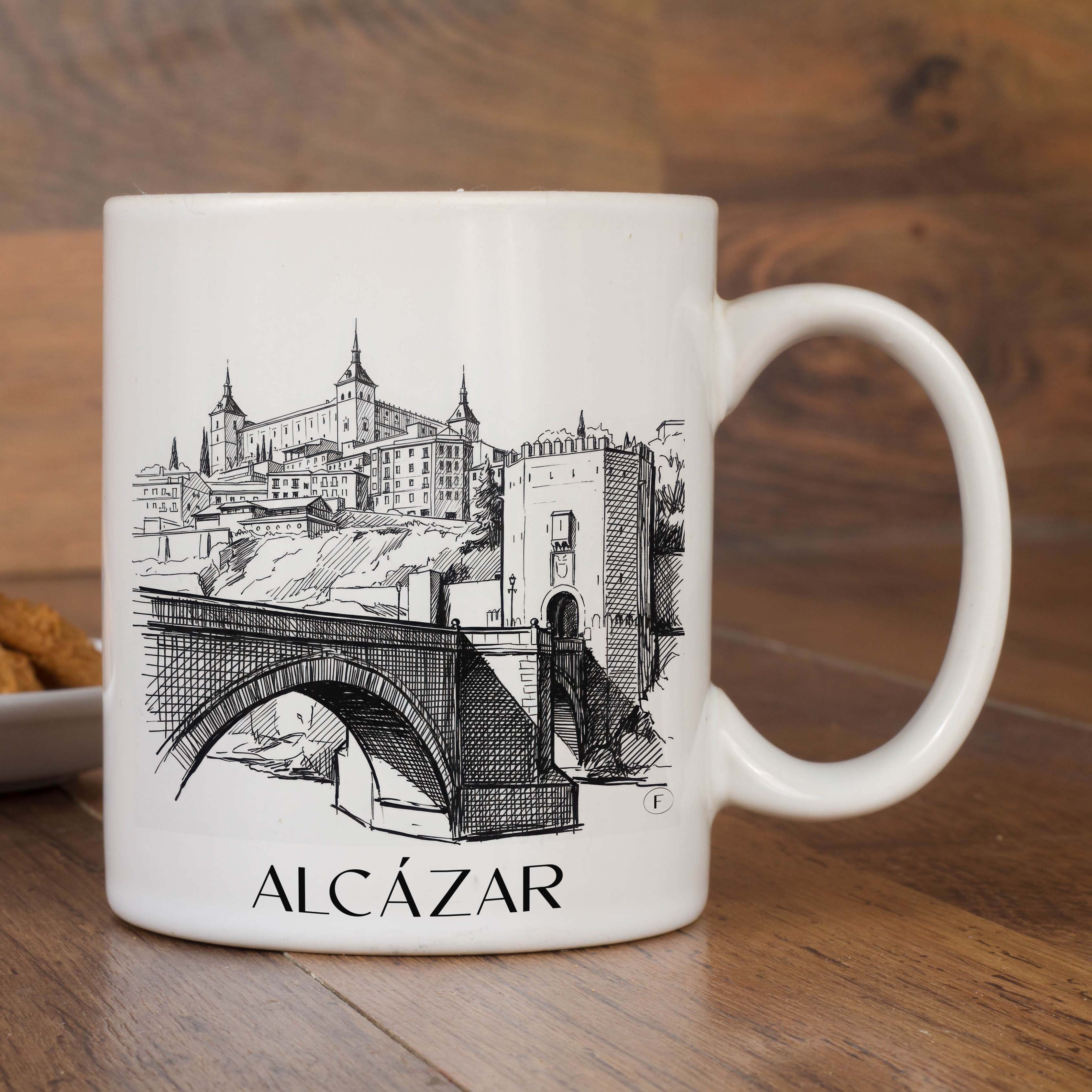 alcázar--toledo-spanien-kaffeebecher-skizze