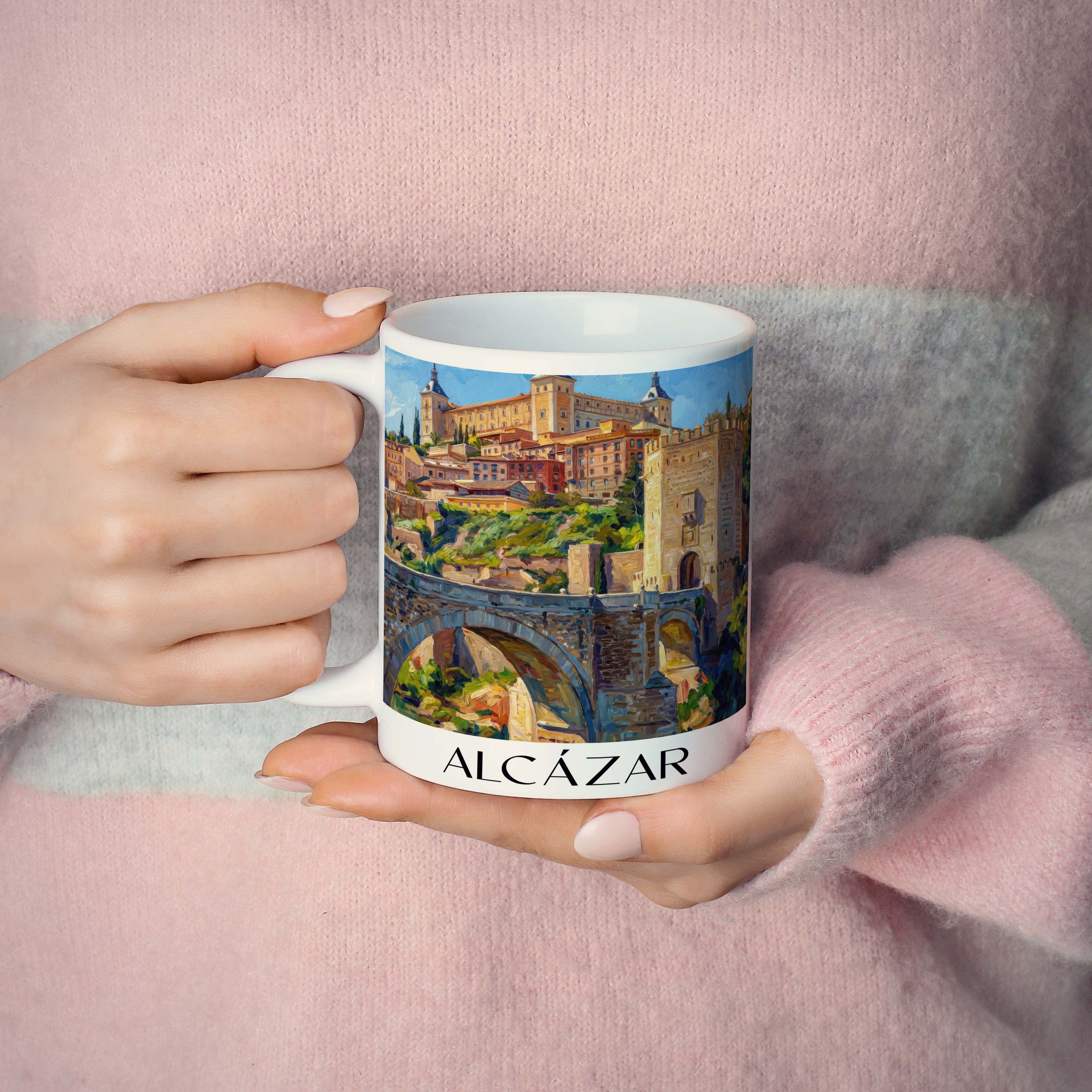 alcázar--toledo-spanien-kaffeebecher-oil-painting-oelgemaelde