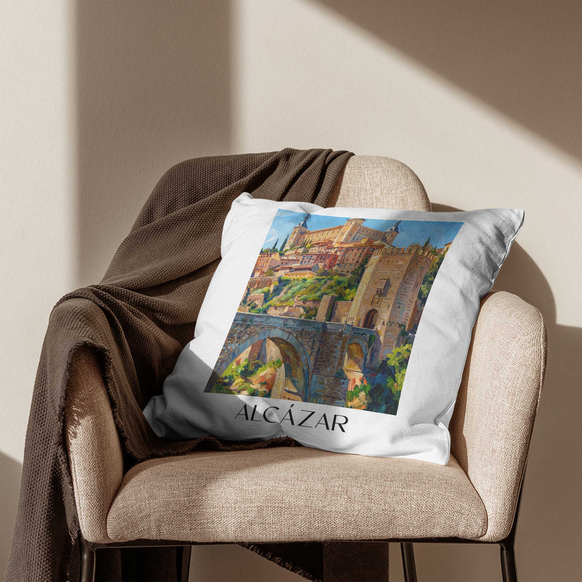 alcázar-toledo-spanien-kissenbezug-oil-painting-oelgemaelde
