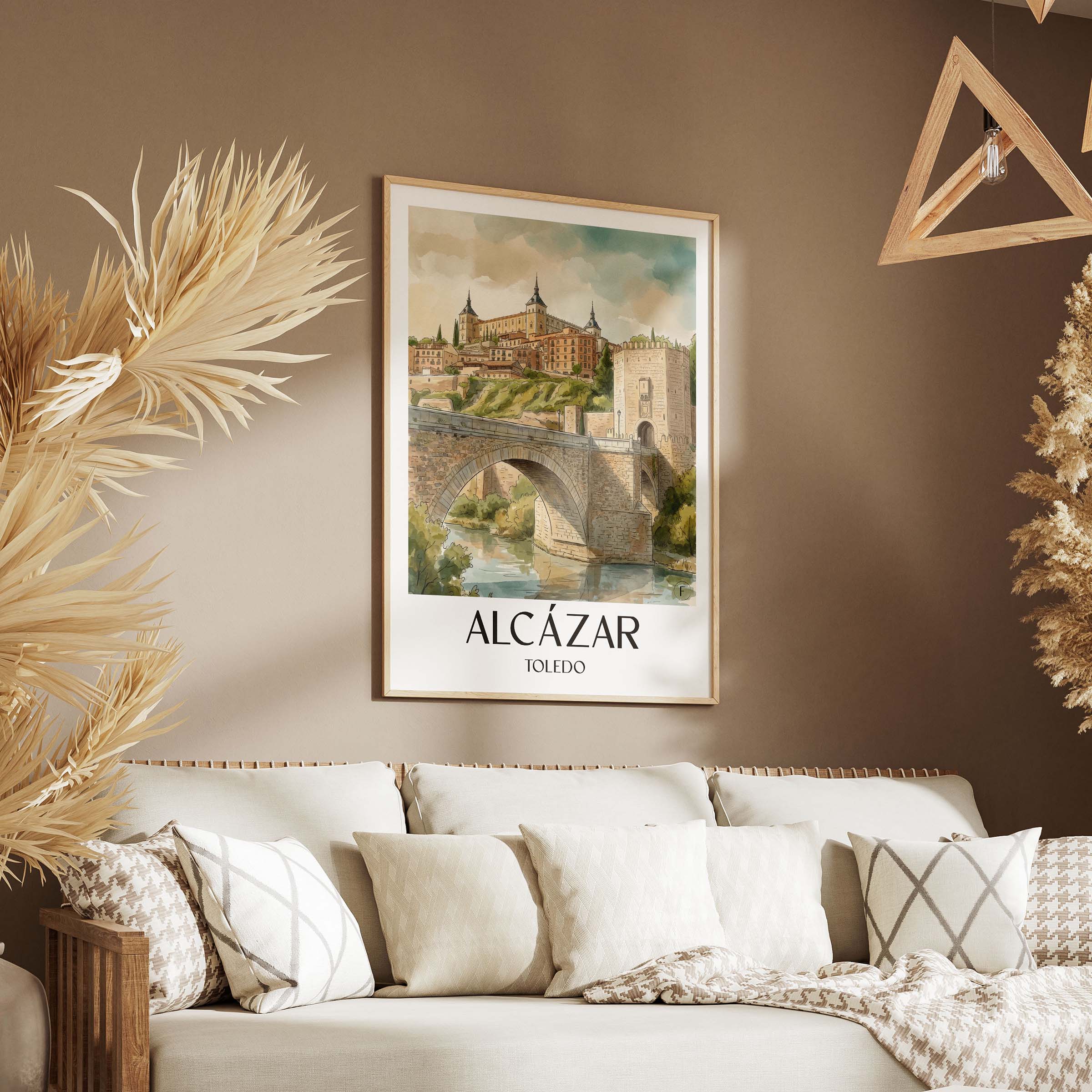 alcázar--toledo-spanien-poster-aquarell