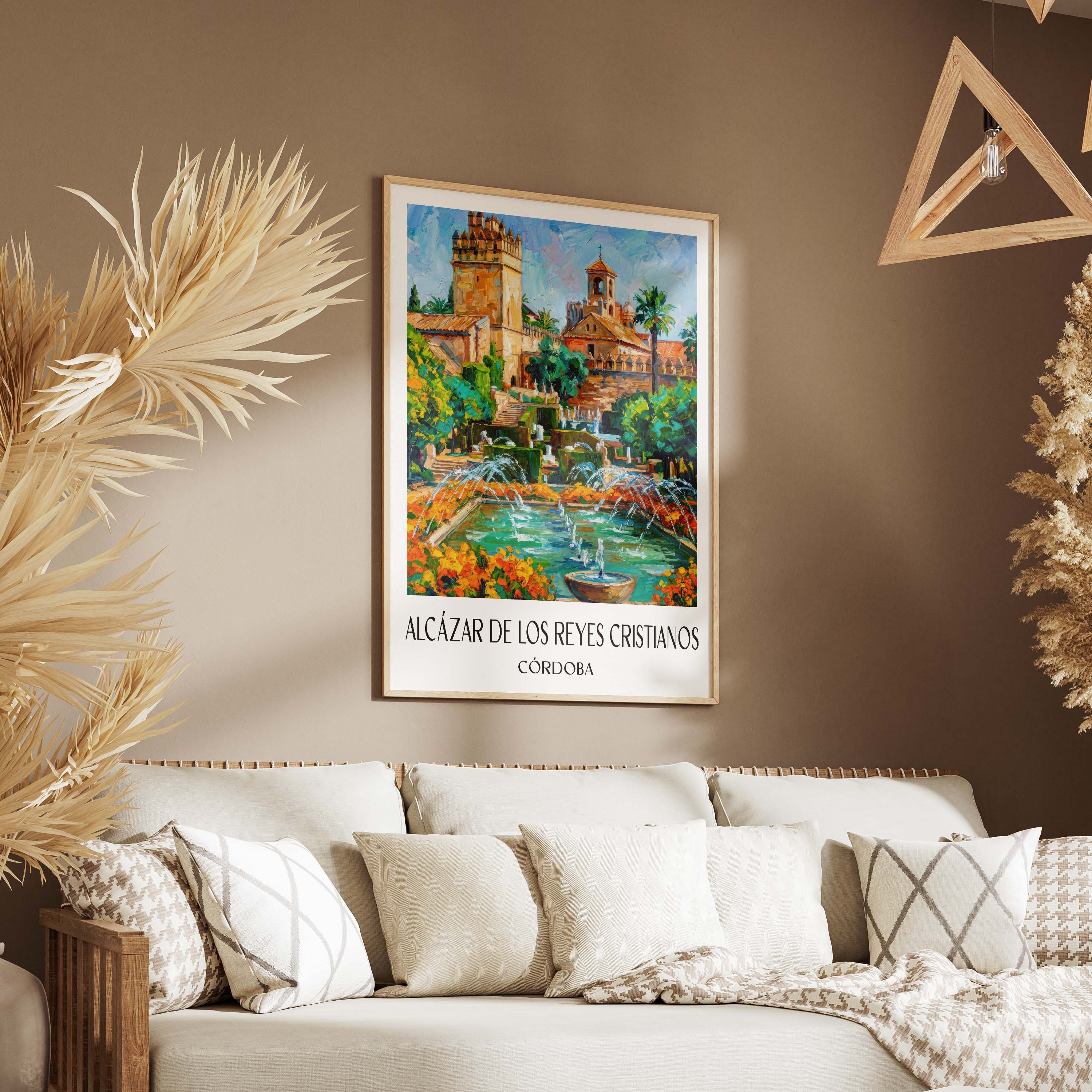 alcázar-de-los-reyes-cristianos-córdoba-spanien-poster-oil-painting-oelgemaelde