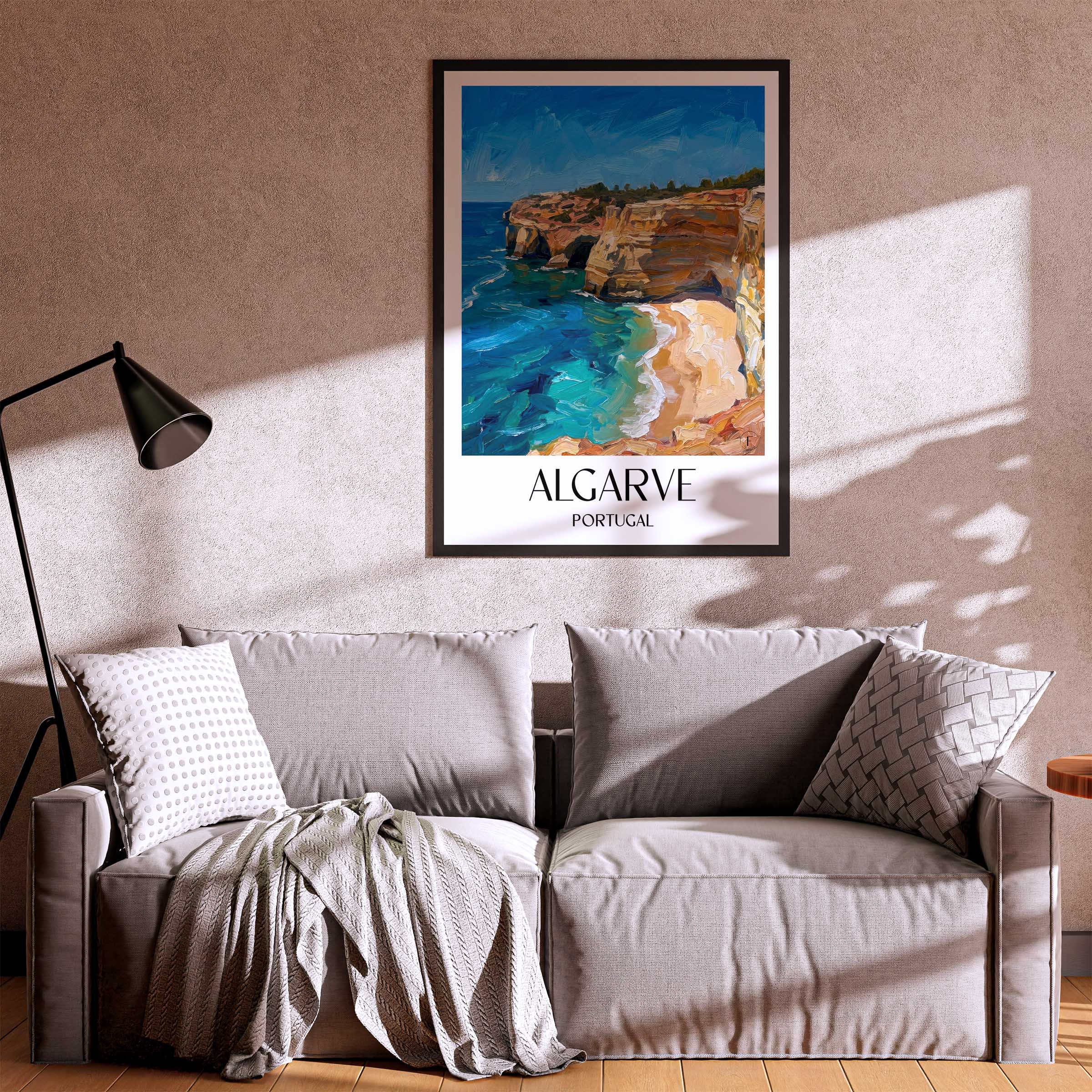 algarve-portugal-poster-oil-painting-oelgemaelde