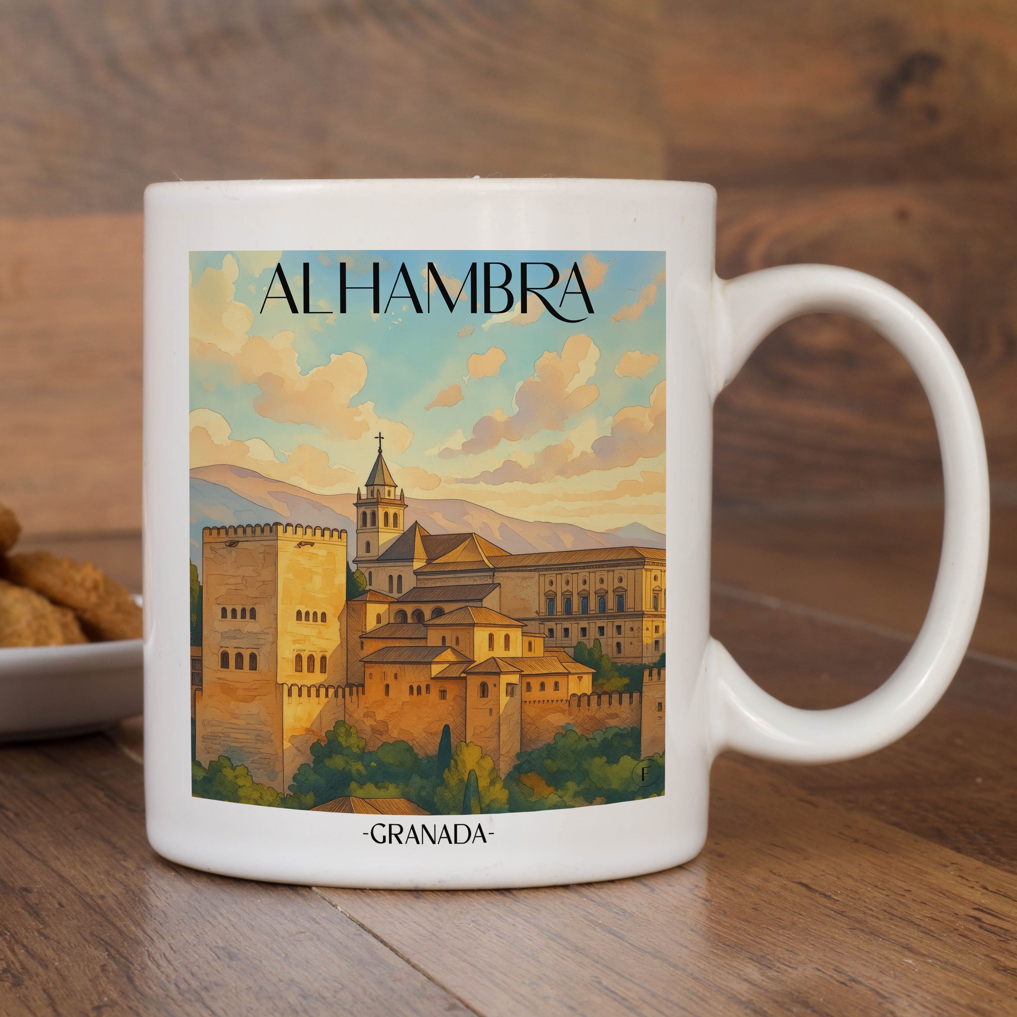 alhambra-granada-spanien-einkaufstasche-aquarell