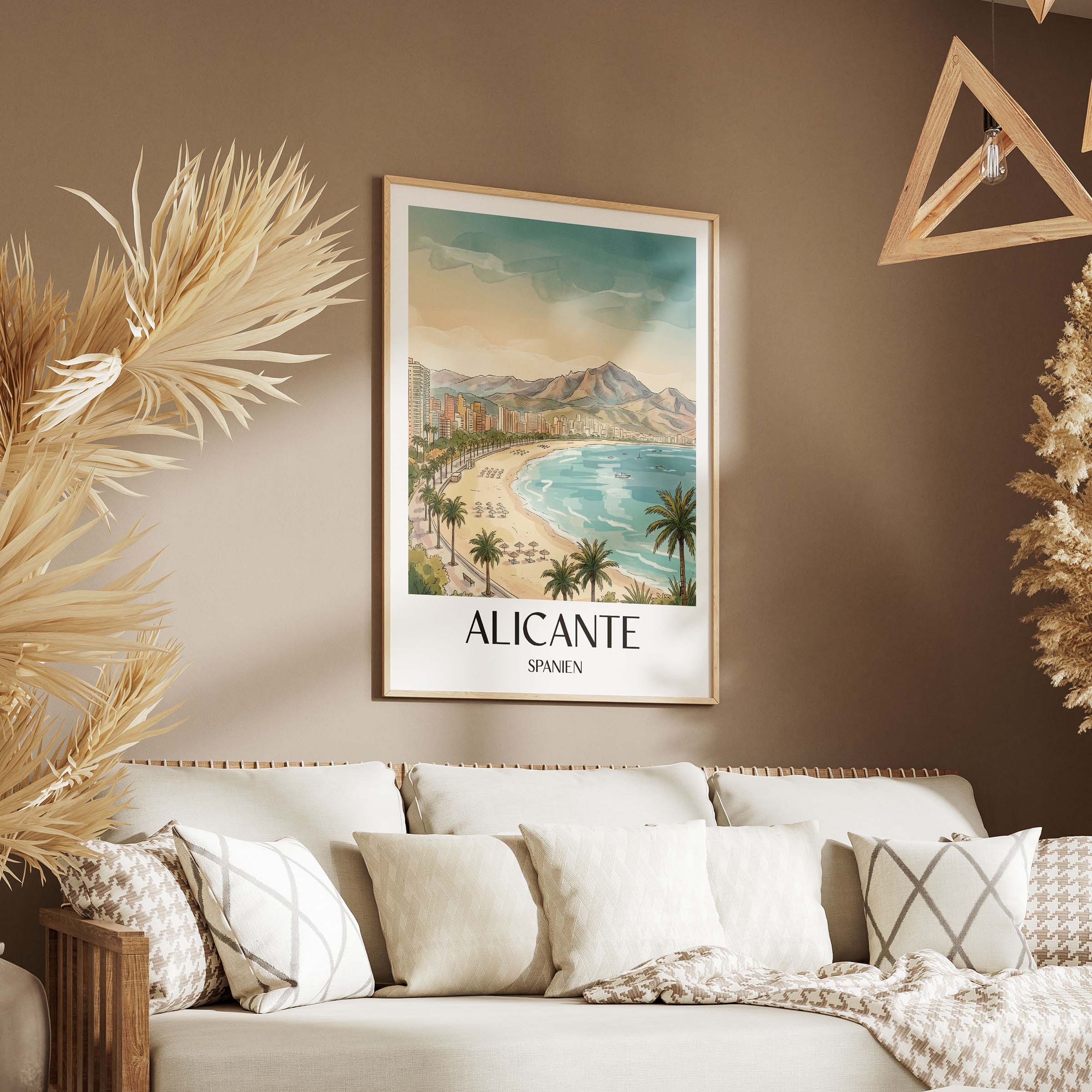 alicante-spanien-spanien-poster-aquarell