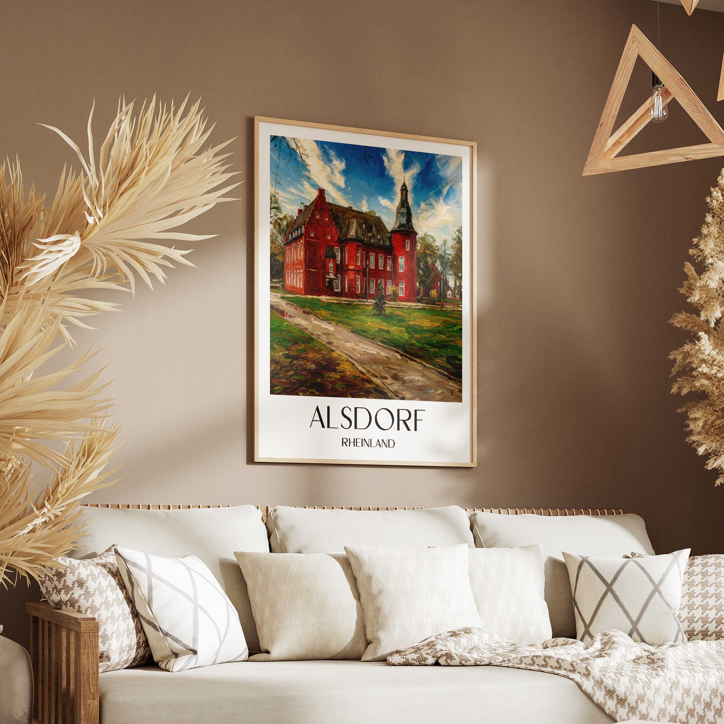 alsdorf-rheinland-deutschland-poster-oil-painting-oelgemaelde