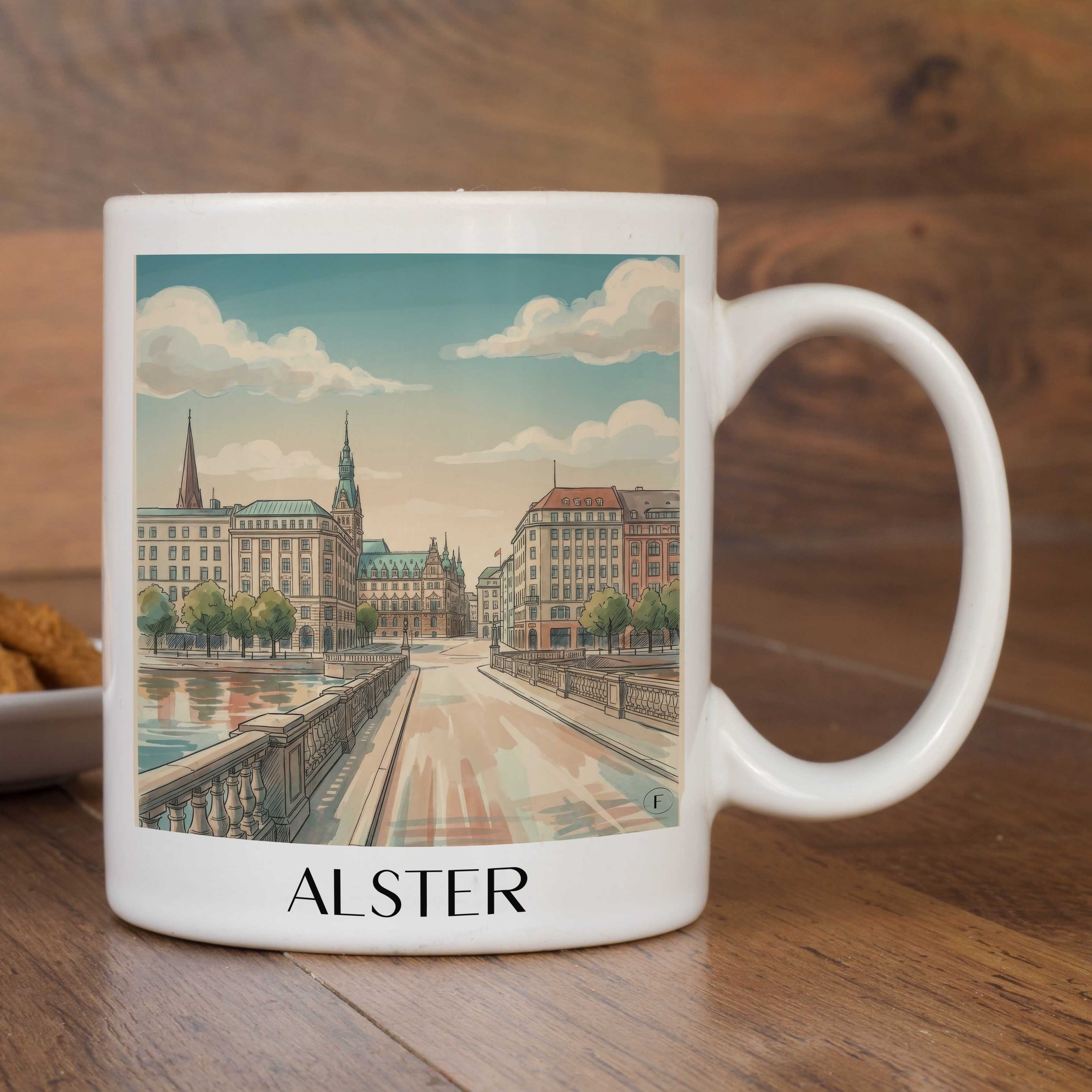 alster-hamburg-deutschland-kaffeebecher-aquarell