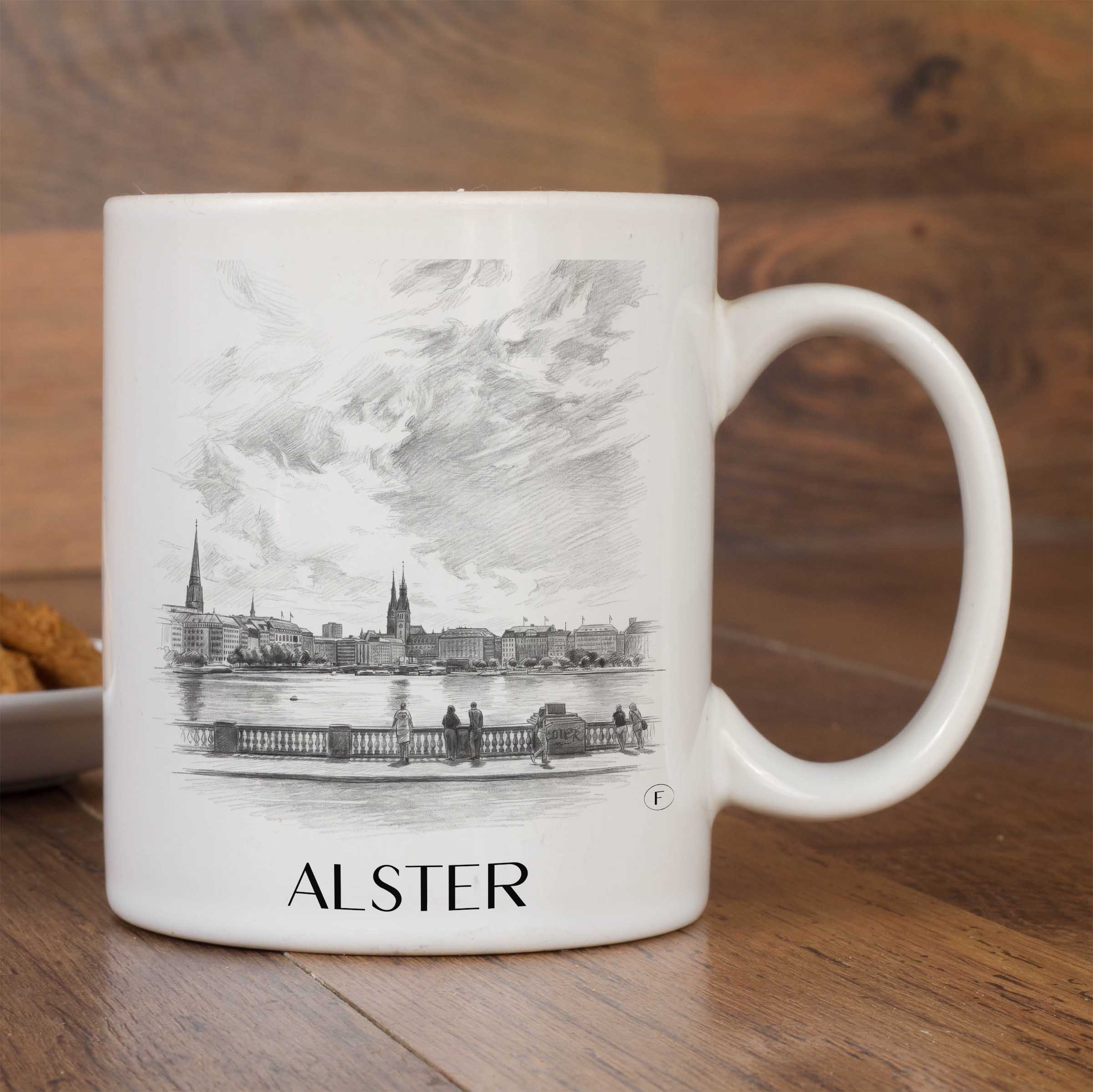 alster-hamburg-deutschland-kaffeebecher-bleistift-zeichnung-drawing