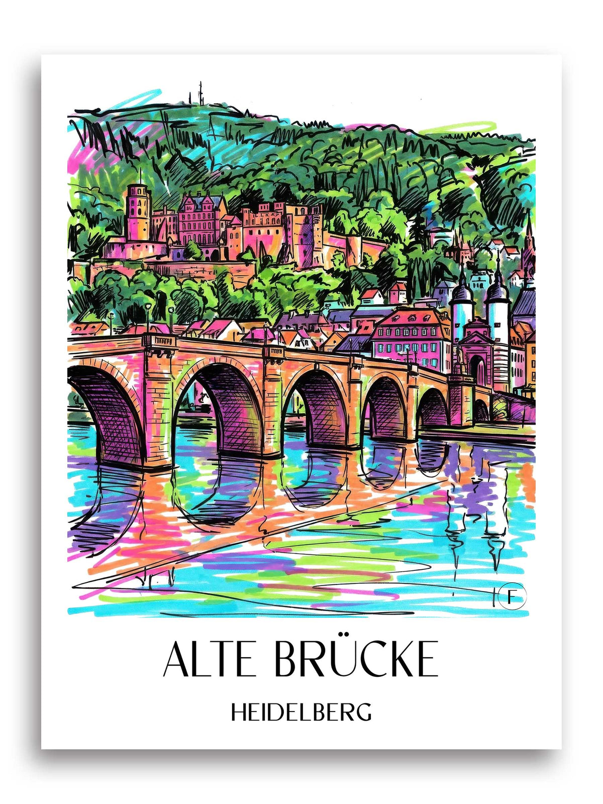alte-brücke-heidelberg-deutschland-poster-graffiti
