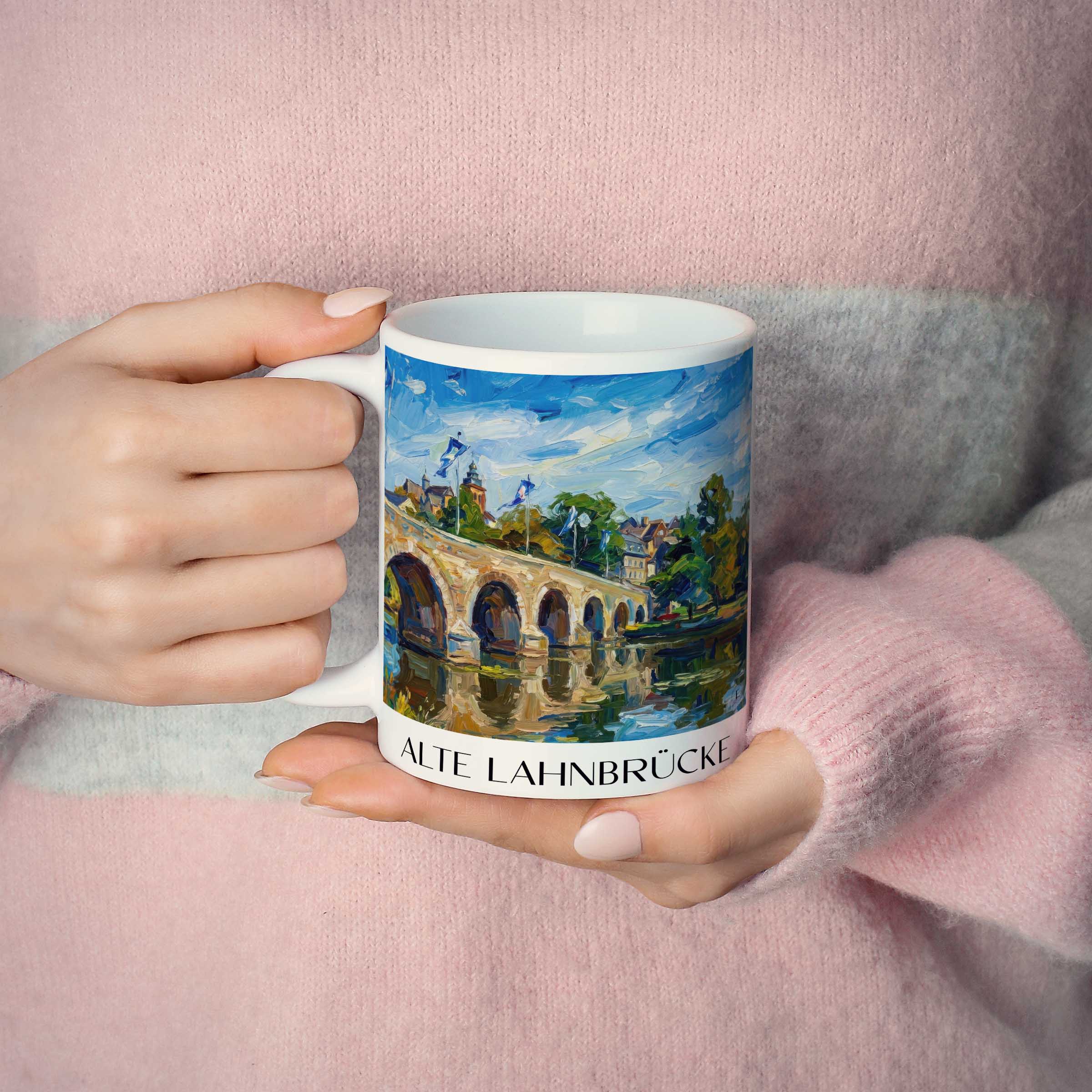 alte-lahnbrücke-wetzlar-deutschland-kaffeebecher-oil-painting-oelgemaelde