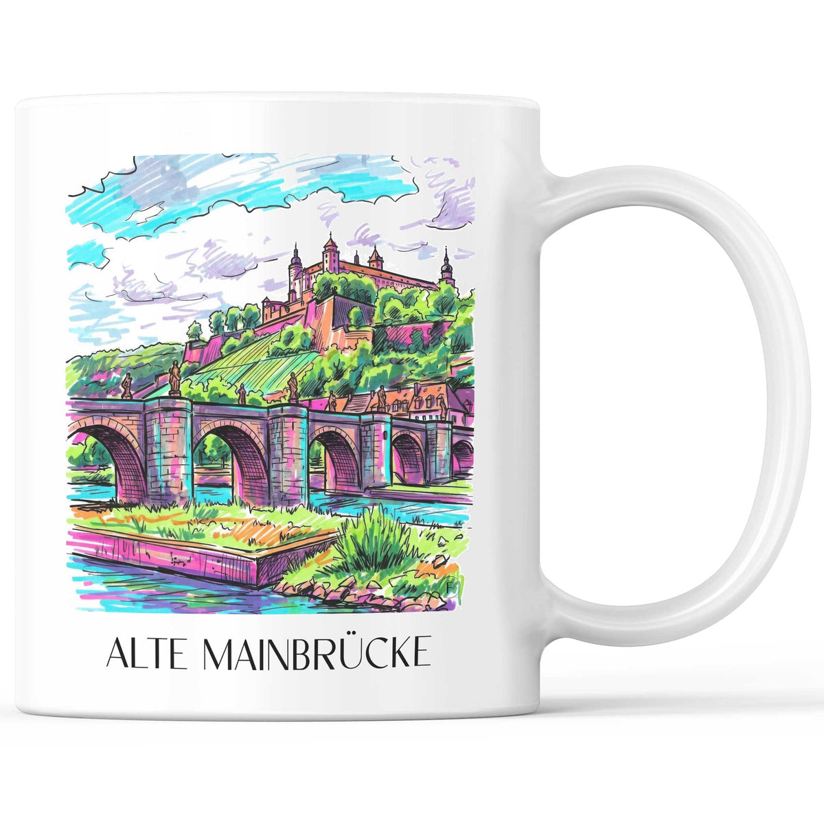 alte-mainbrücke-würzburg-deutschland-kaffeebecher-graffiti