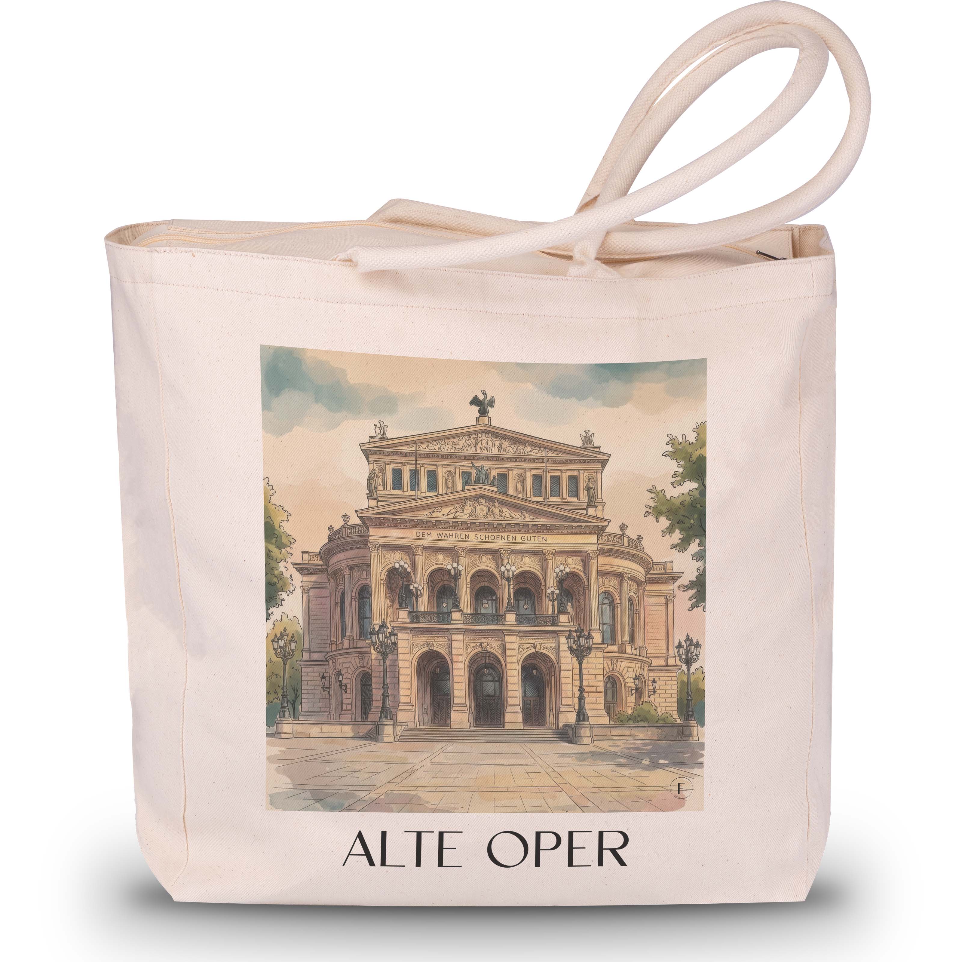 alte-oper-frankfurt-deutschland-einkaufstasche-aquarell