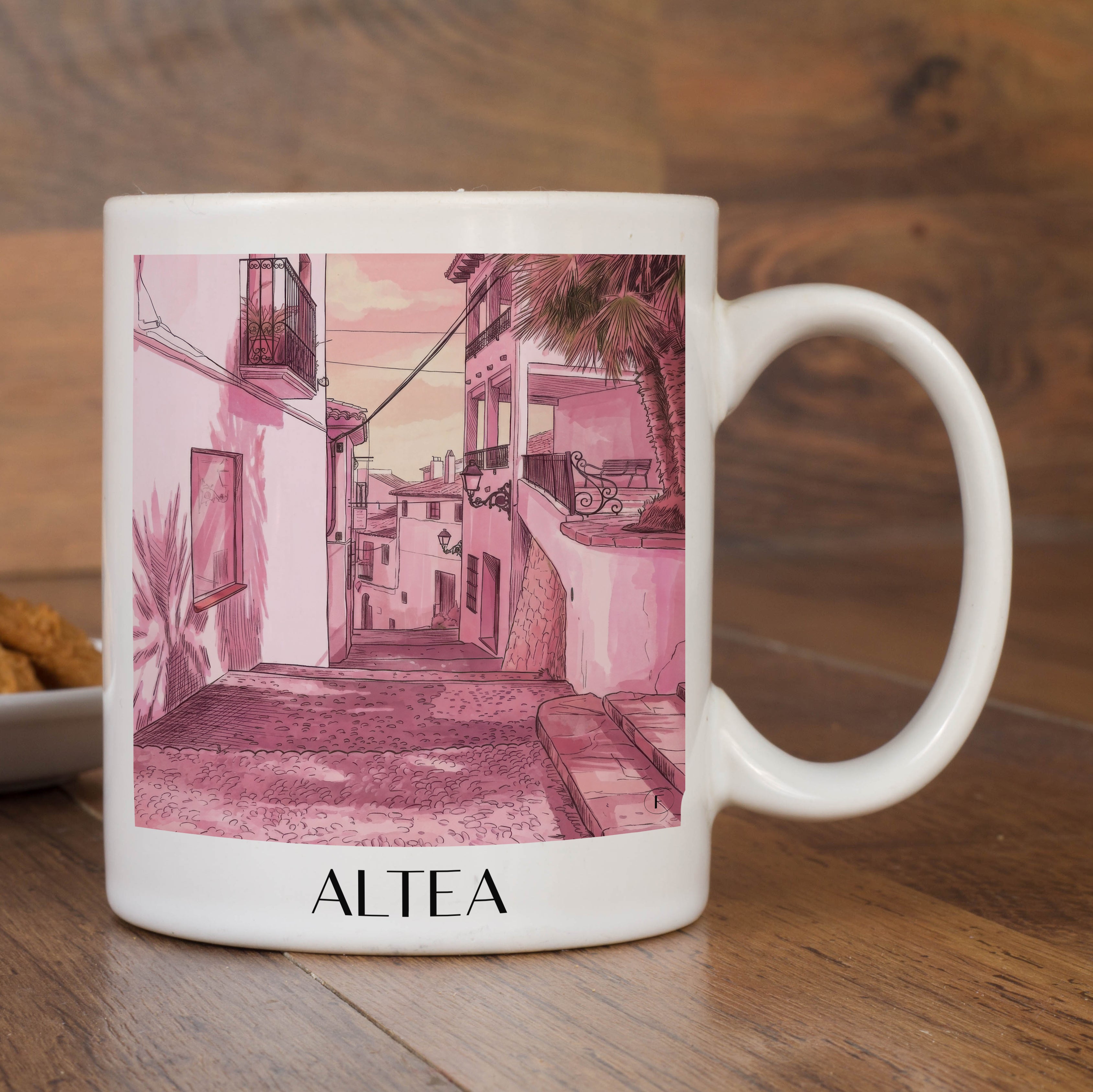 altea-spanien-spanien-kaffeebecher-aquarell-pink-rosa