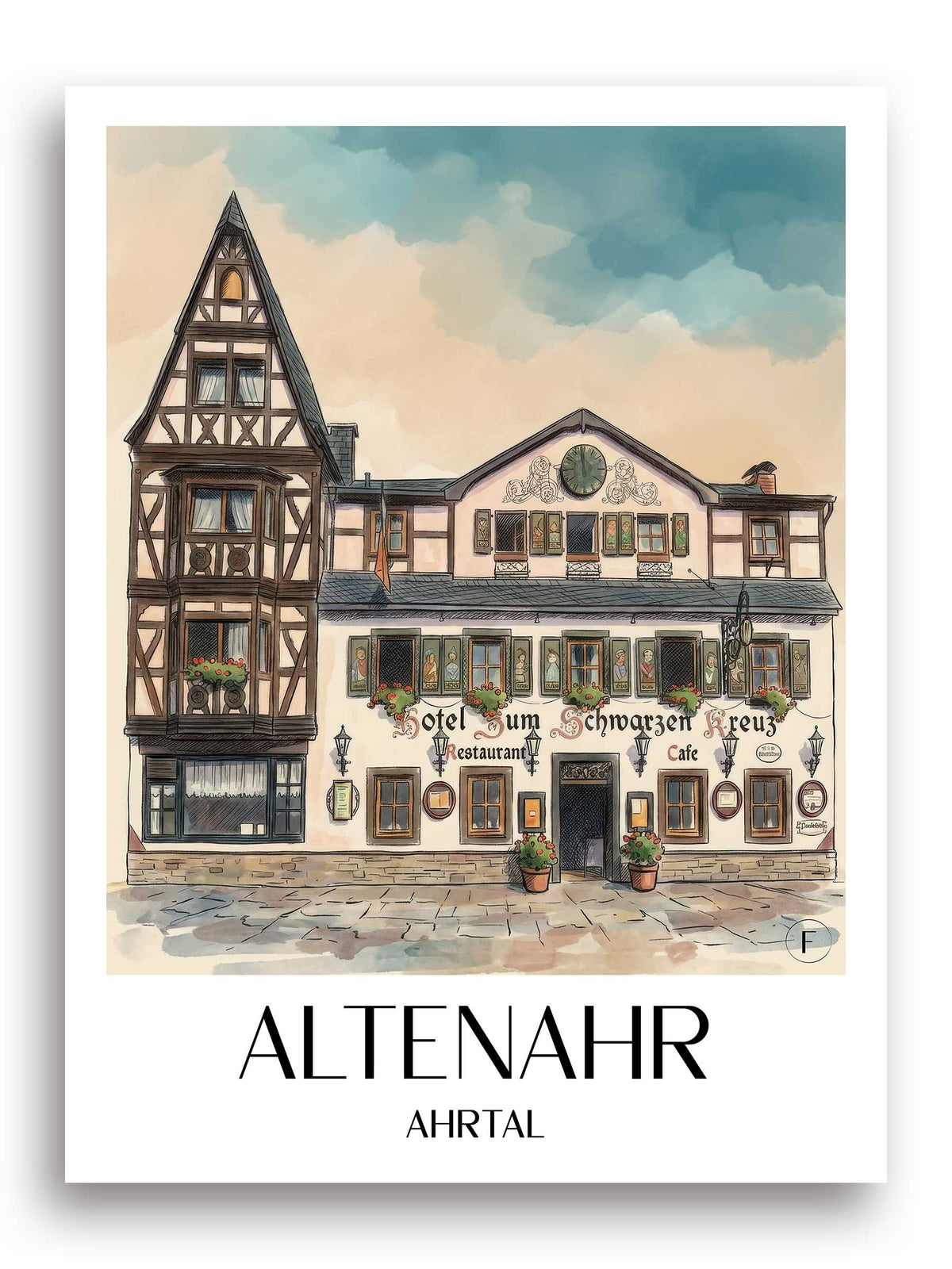 altenahr-ahrtal-deutschland-poster-aquarell