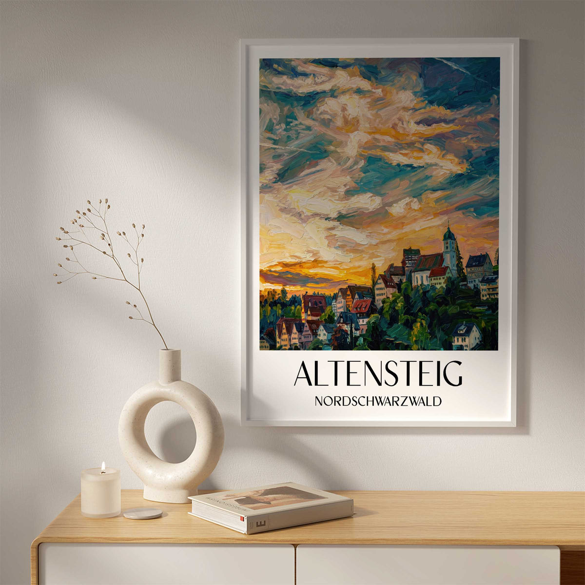 altensteig-nordschwarzwald-deutschland-poster-oil-painting-oelgemaelde