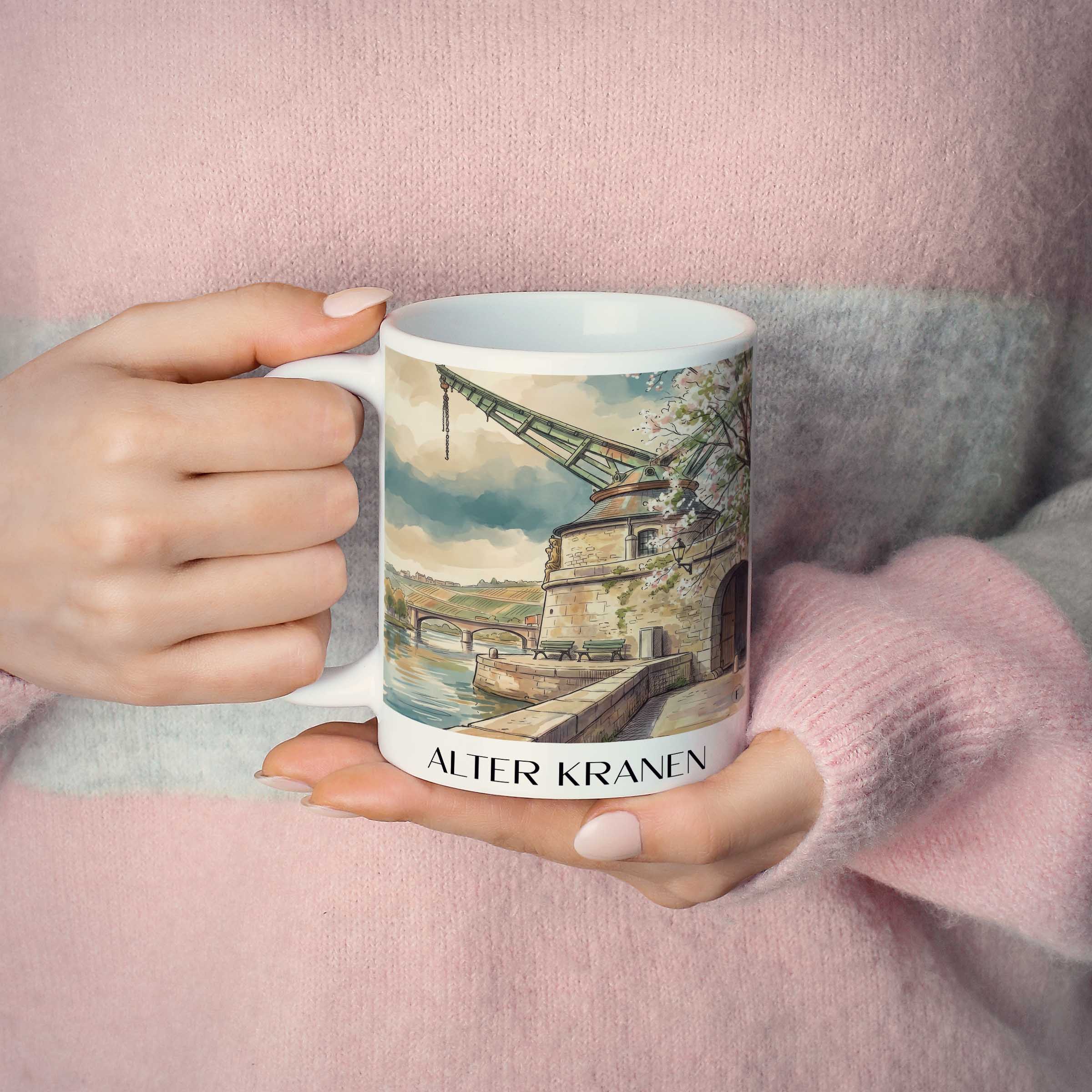 alter-kranen-würzburg-deutschland-kaffeebecher-aquarell