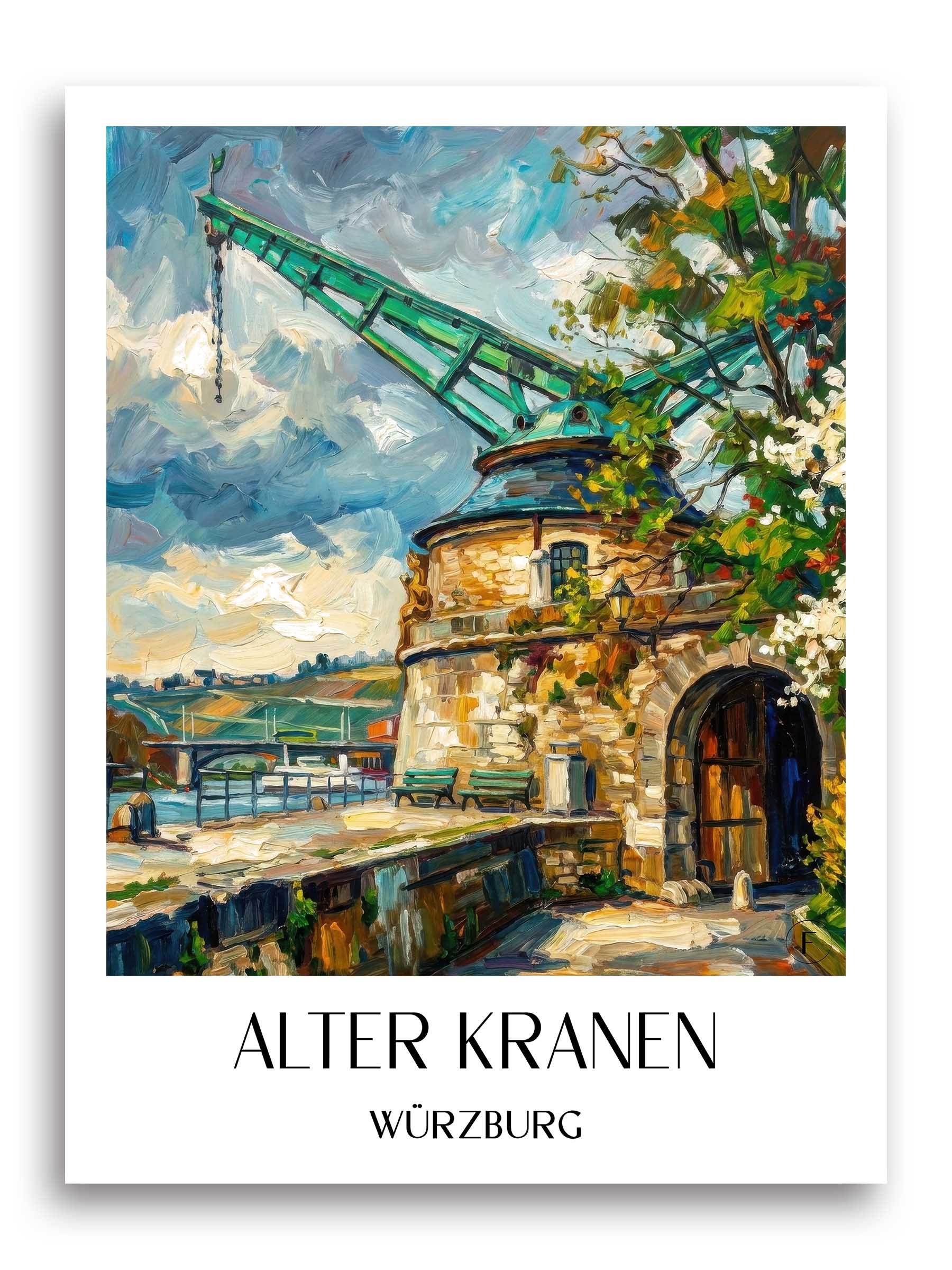 alter-kranen-würzburg-deutschland-poster-oil-painting-oelgemaelde