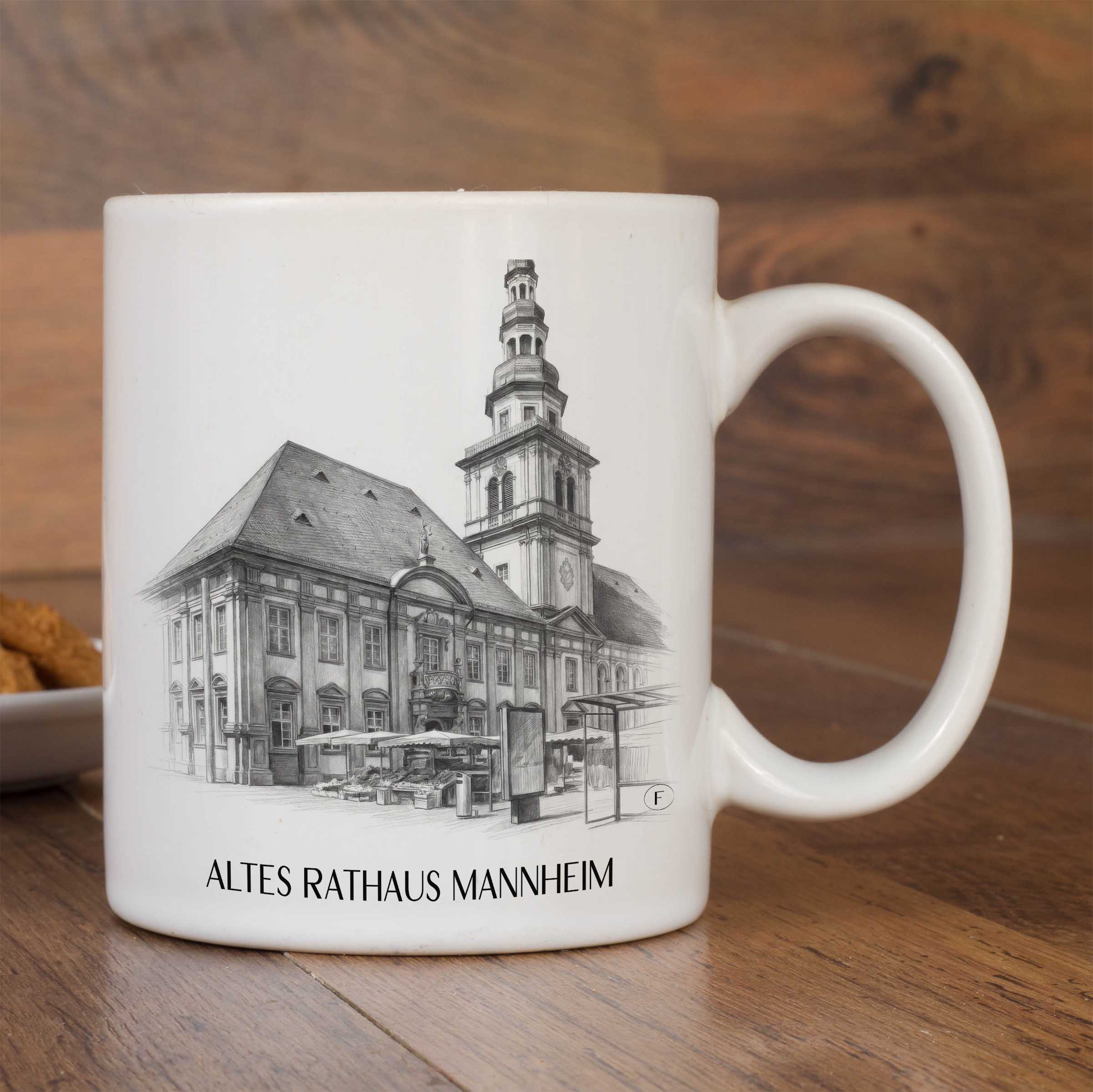 altes-rathaus-mannheim-deutschland-kaffeebecher-bleistift-zeichnung-drawing