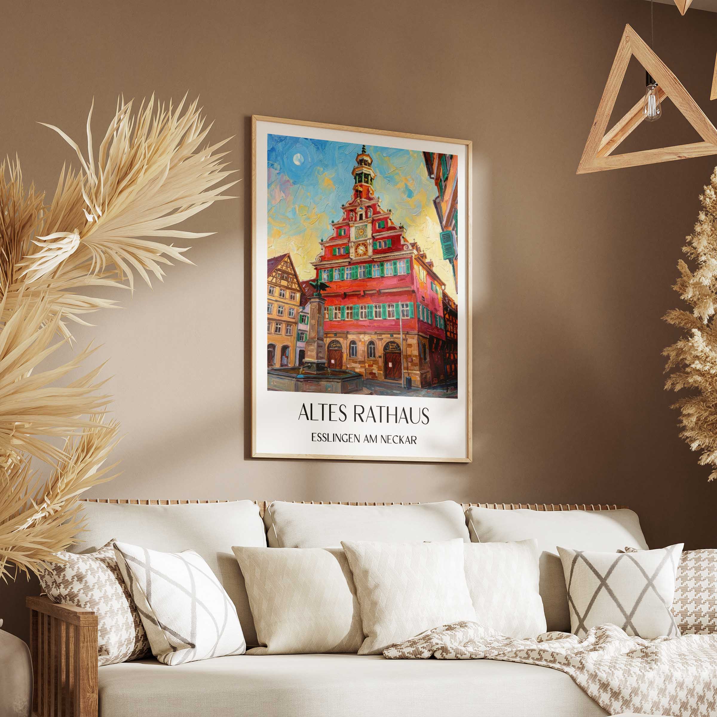 altes-rathaus-esslingen-am-neckar-deutschland-poster-oil-painting-oelgemaelde