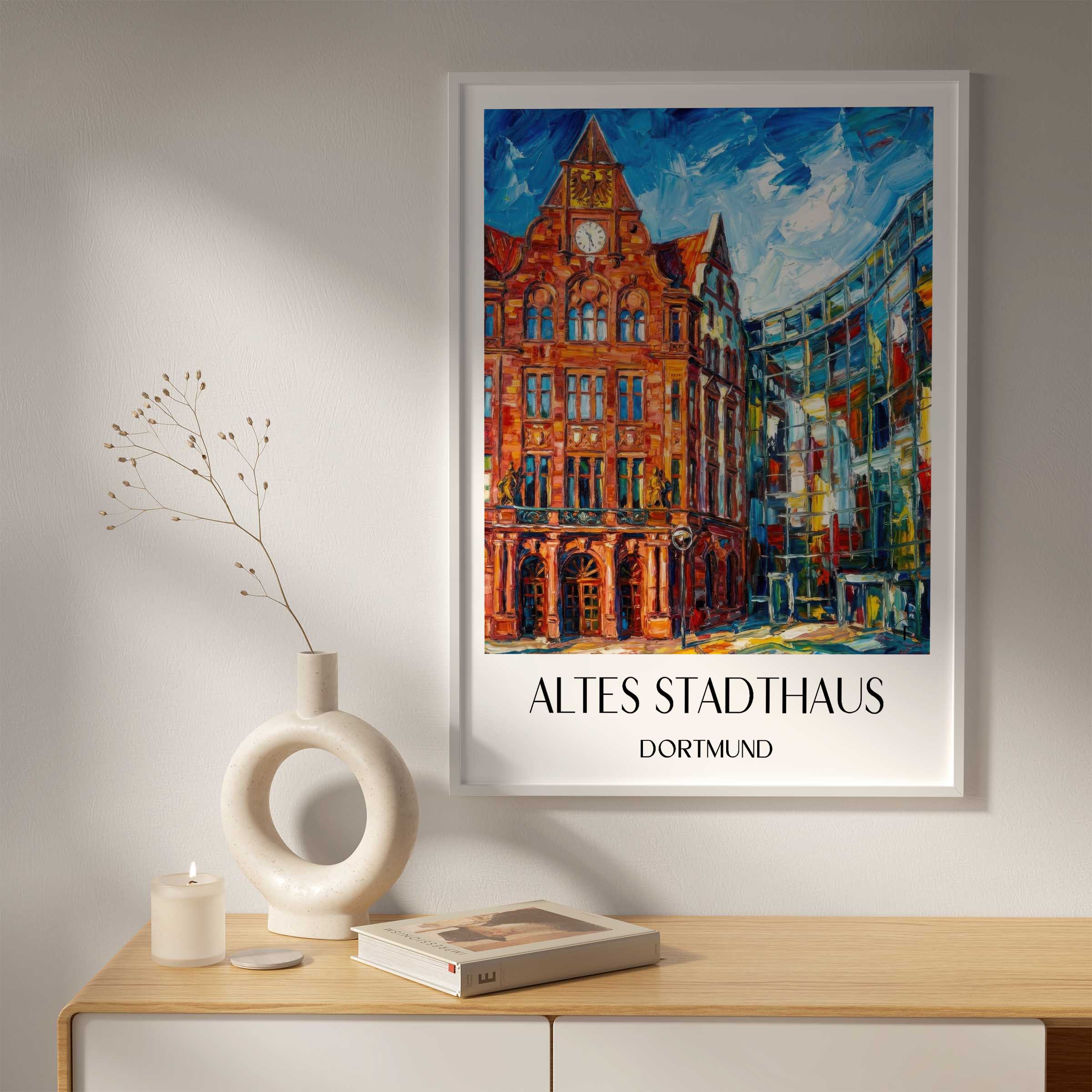 altes-stadthaus-dortmund-deutschland-poster-oil-painting-oelgemaelde