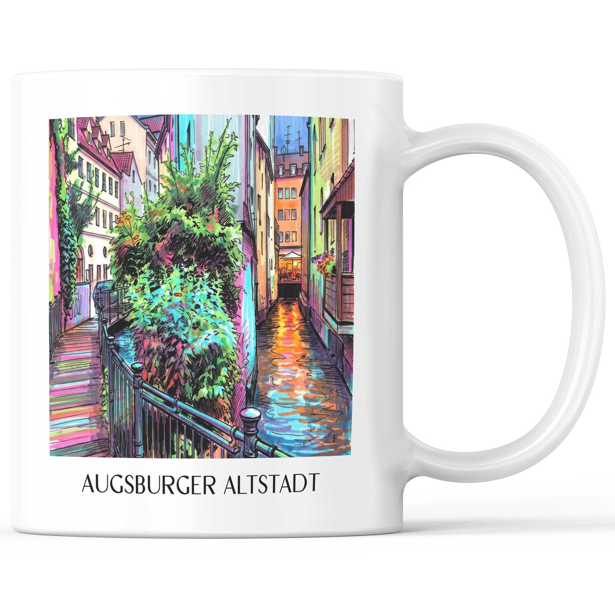 altstadt-augsburg-deutschland-kaffeebecher-graffiti