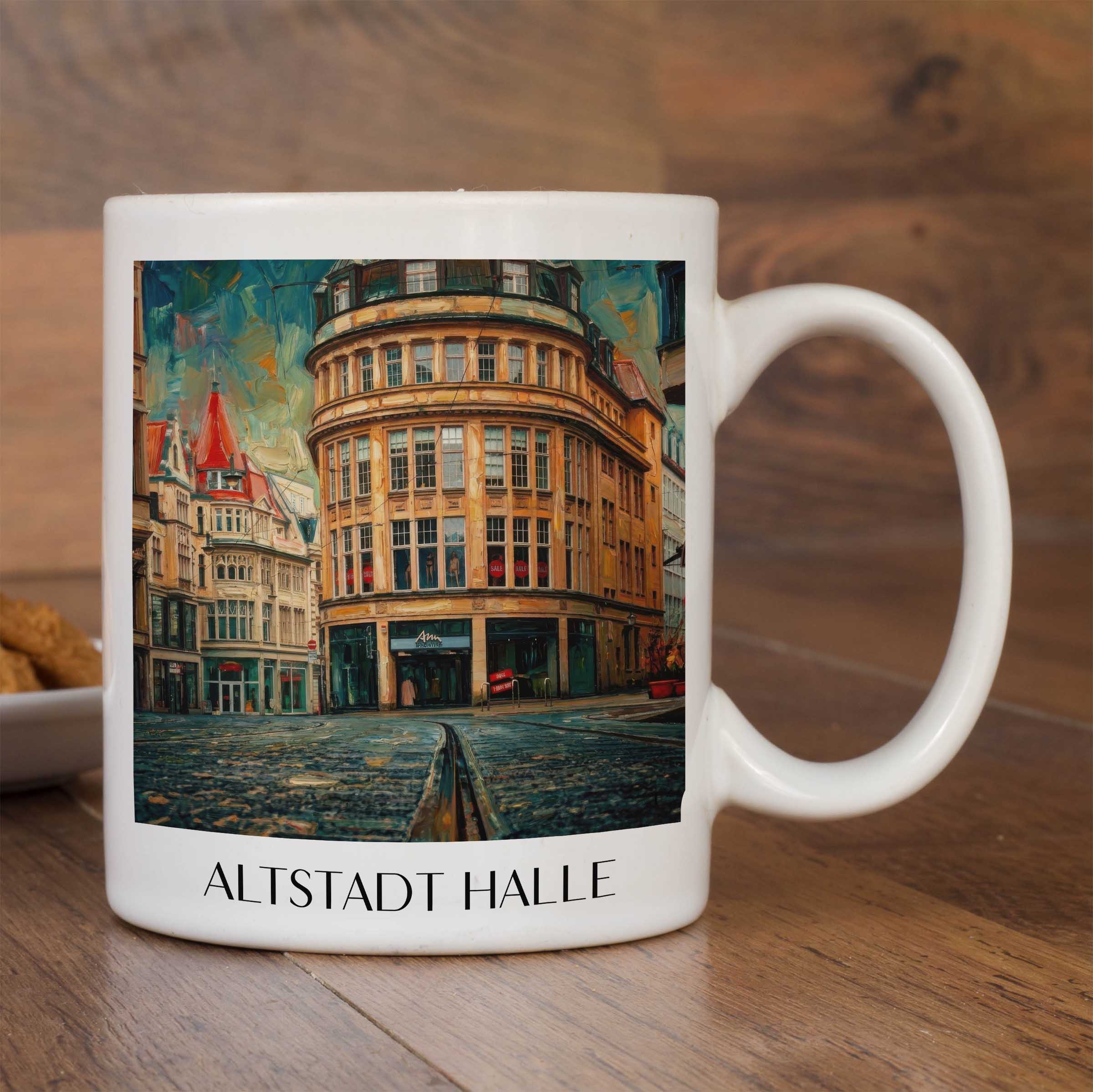 altstadt-halle-deutschland-kaffeebecher-oil-painting-oelgemaelde