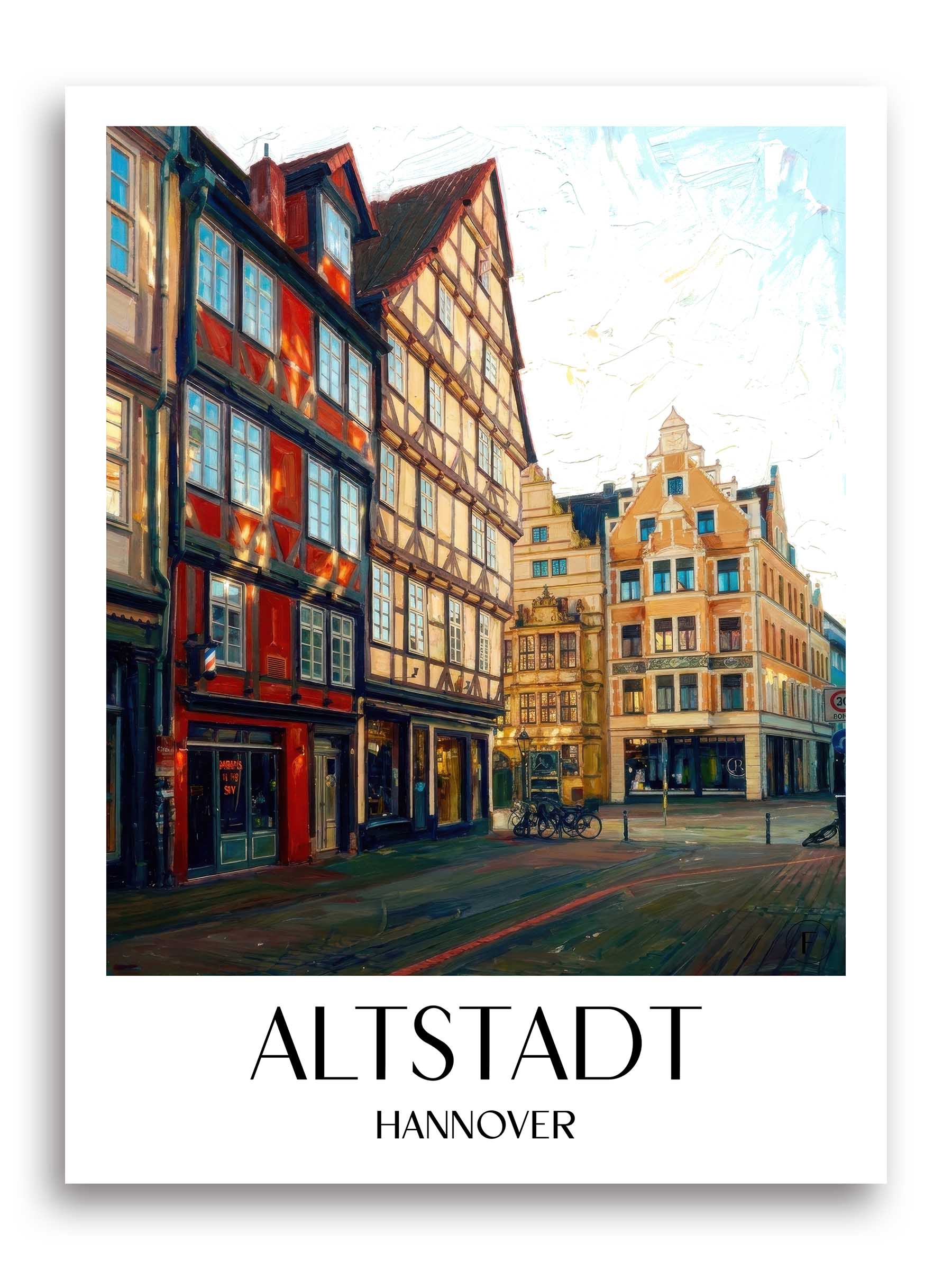 altstadt-hannover-deutschland-poster-oil-painting-oelgemaelde