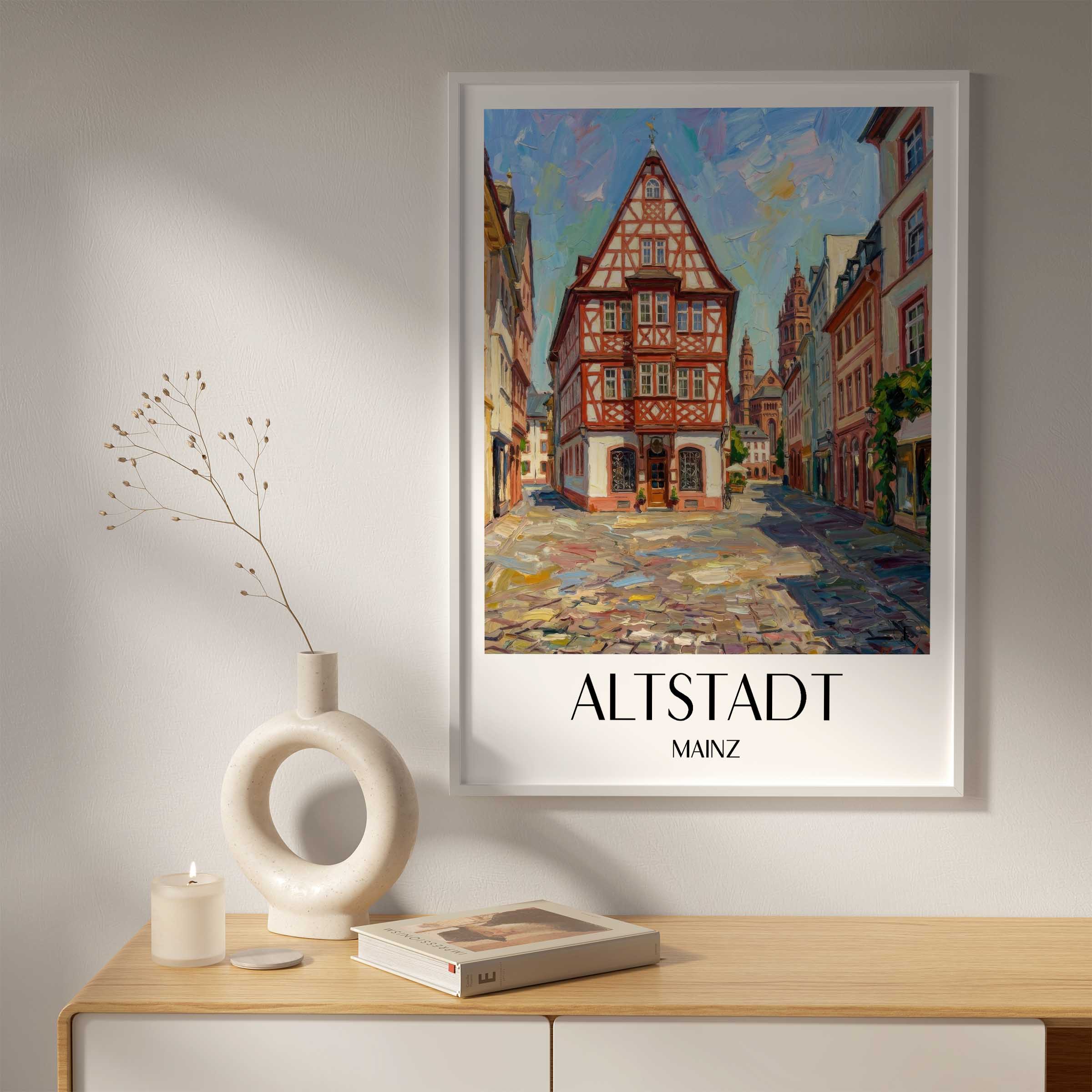 altstadt-mainz-deutschland-poster-oil-painting-oelgemaelde