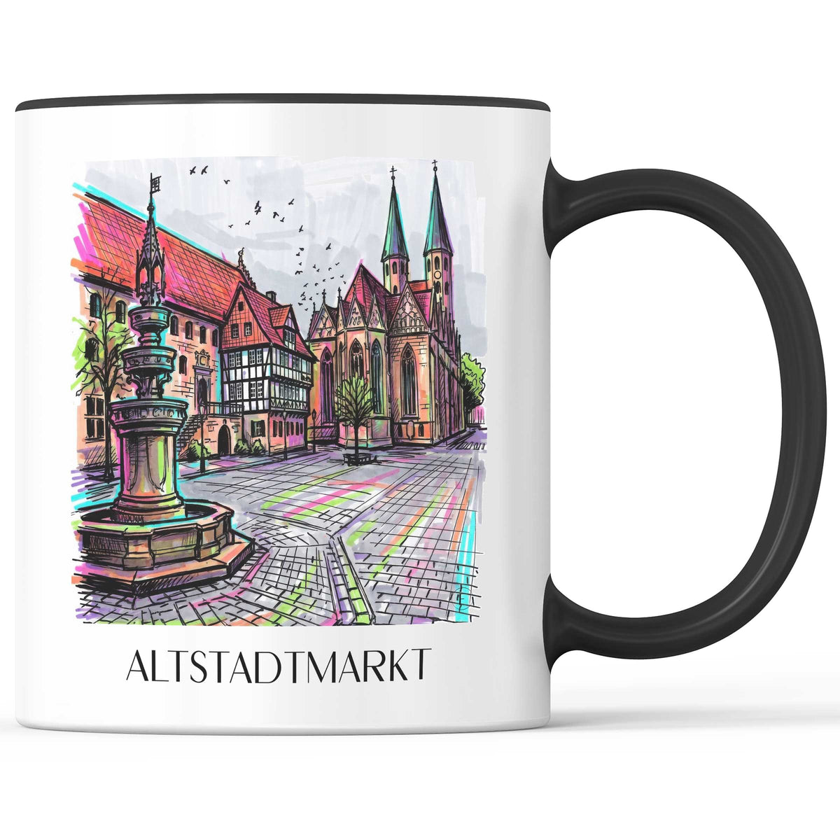 altstadtmarkt-braunschweig-deutschland-kaffeebecher-graffiti