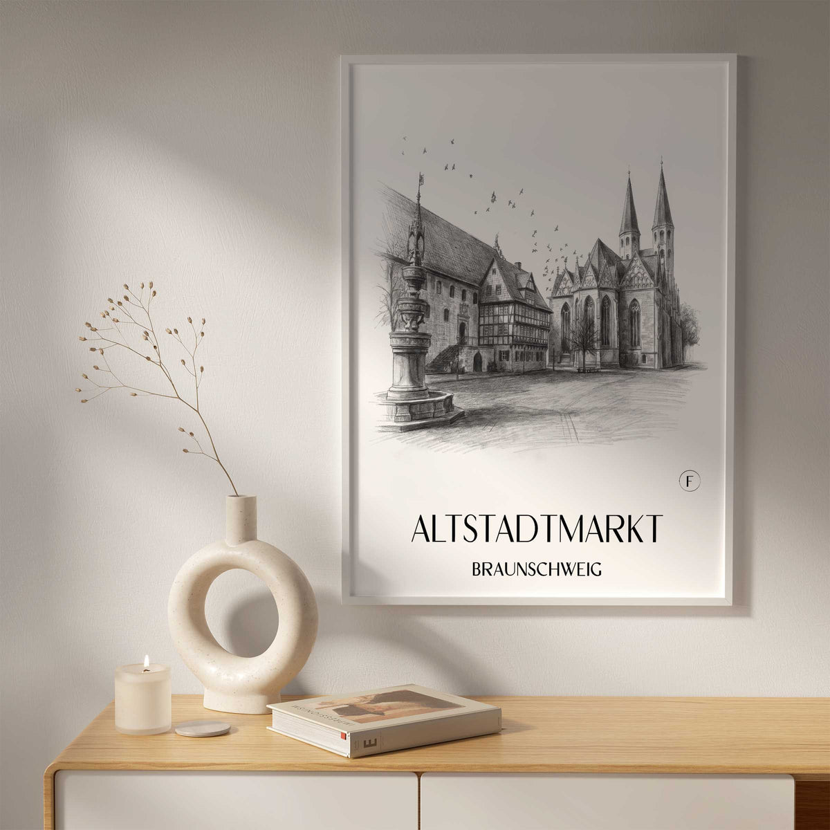 altstadtmarkt-braunschweig-deutschland-poster-bleistift-zeichnung-drawing
