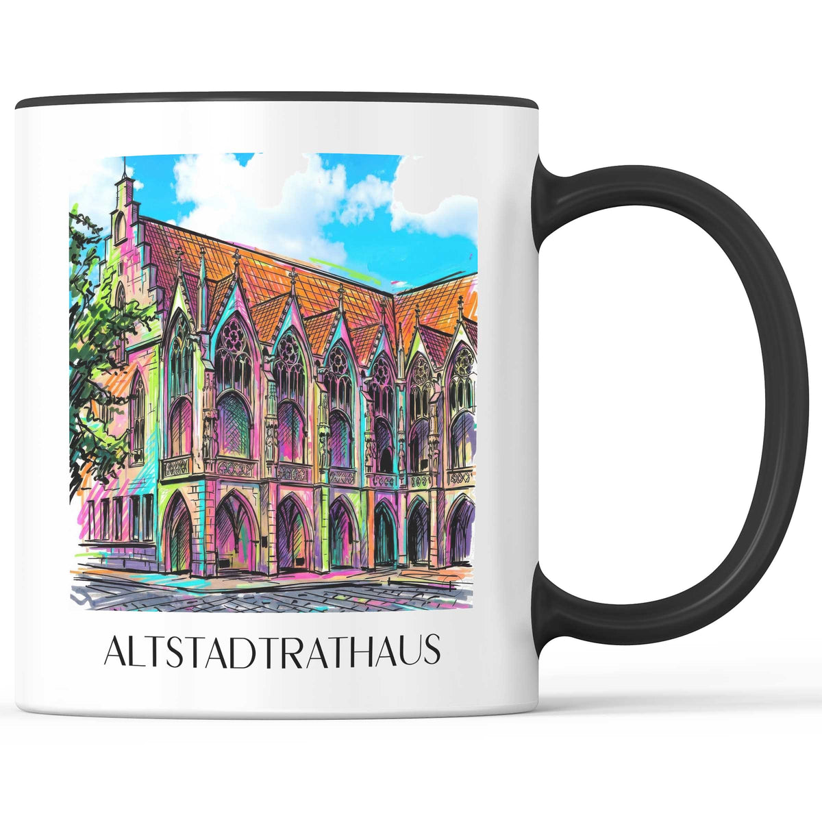 altstadtrathaus-braunschweig-deutschland-kaffeebecher-graffiti