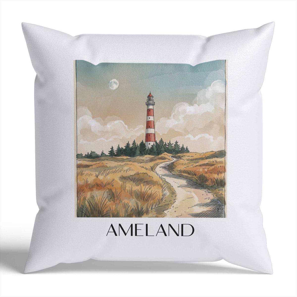 ameland-niederlande-niederlande-kissenbezug-aquarell
