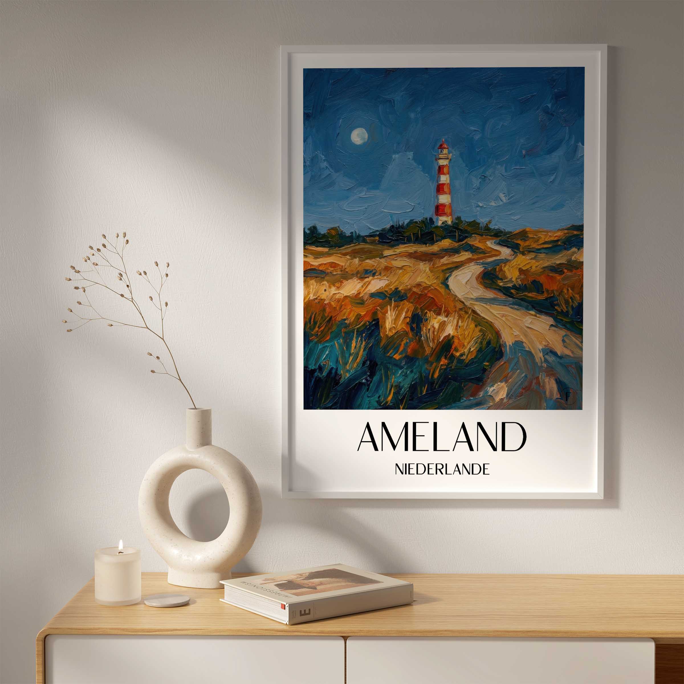 ameland-niederlande-poster-oil-painting-oelgemaelde